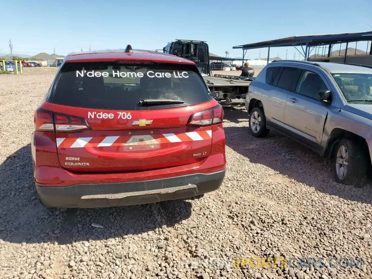 6 Photograph of a damaged car 3GNAXUEG6PL133119 CHEVROLET EQUINOX 2023