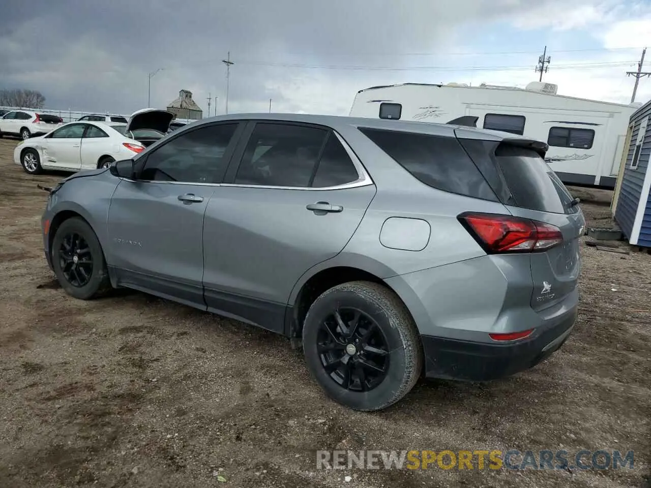 2 Photograph of a damaged car 3GNAXUEG7PS170976 CHEVROLET EQUINOX 2023