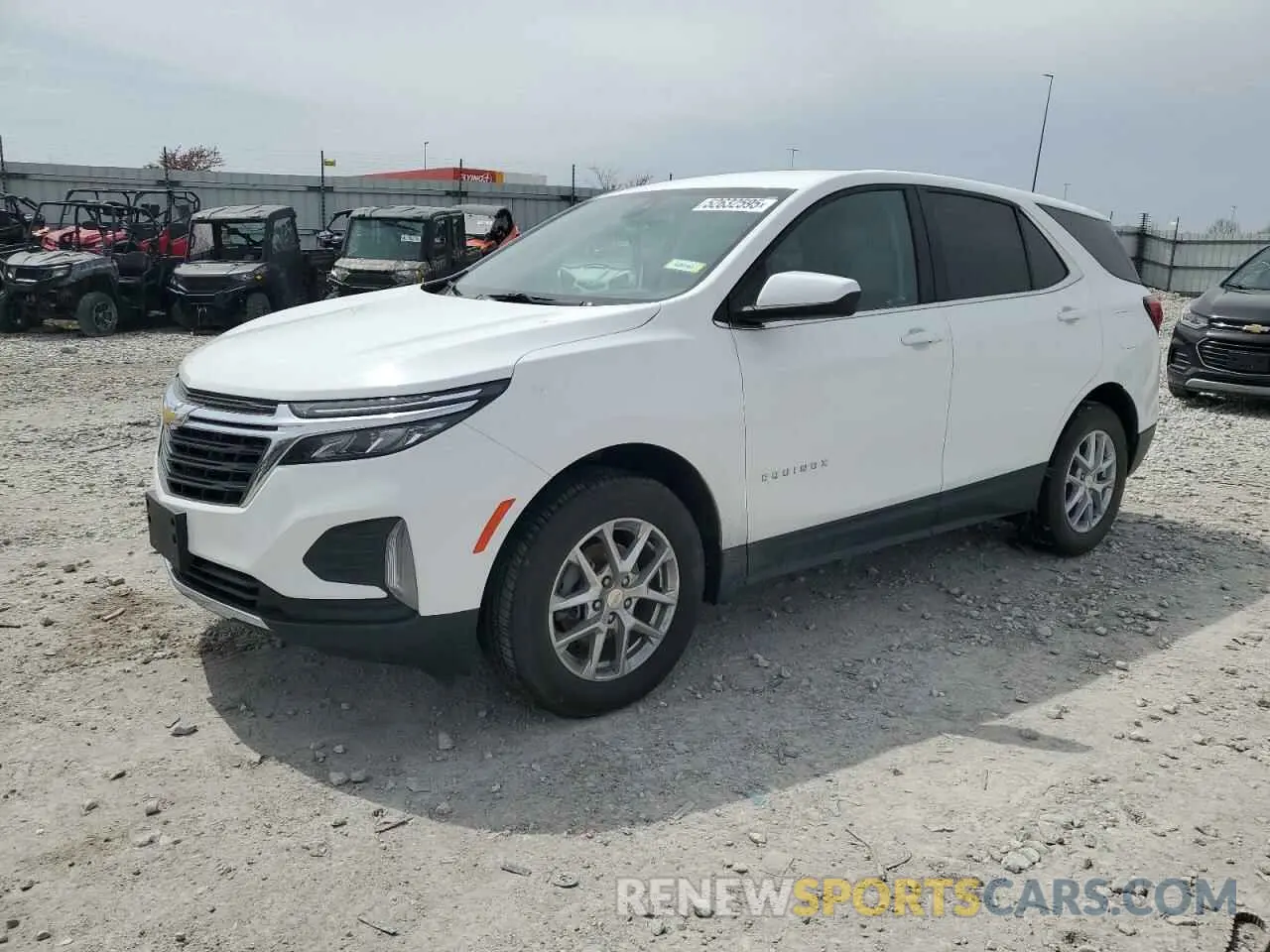 1 Photograph of a damaged car 3GNAXUEG7PS197692 CHEVROLET EQUINOX 2023