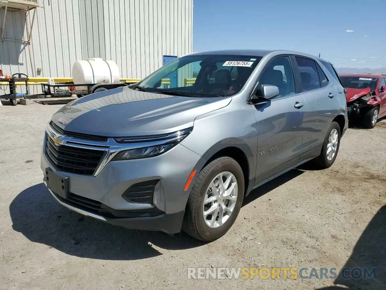 1 Photograph of a damaged car 3GNAXUEG7PS214930 CHEVROLET EQUINOX 2023