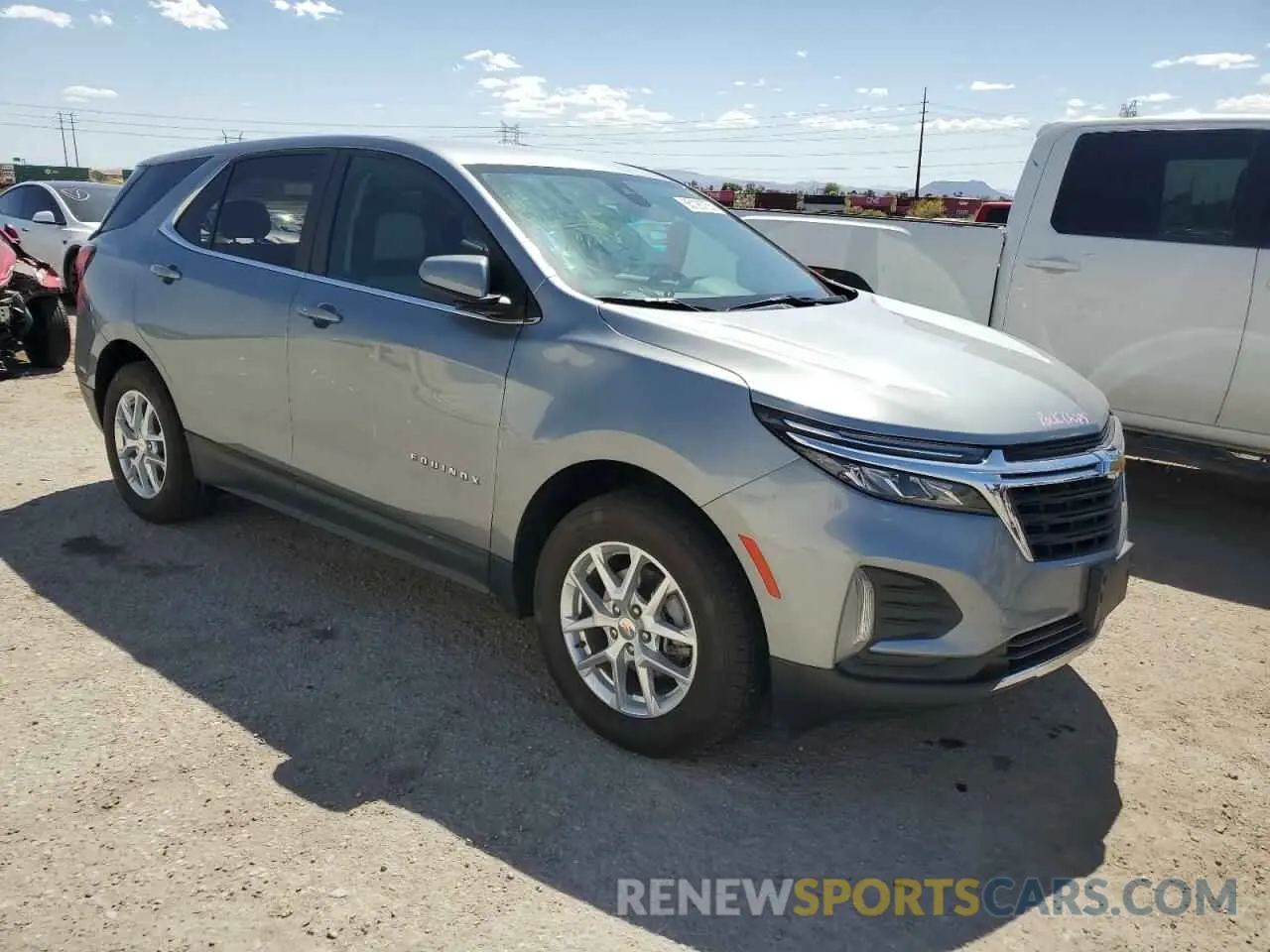 4 Photograph of a damaged car 3GNAXUEG7PS214930 CHEVROLET EQUINOX 2023