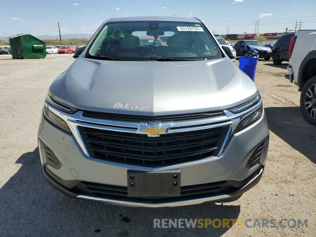 5 Photograph of a damaged car 3GNAXUEG7PS214930 CHEVROLET EQUINOX 2023