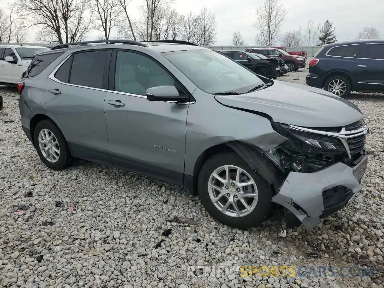 4 Photograph of a damaged car 3GNAXUEG7PS216127 CHEVROLET EQUINOX 2023