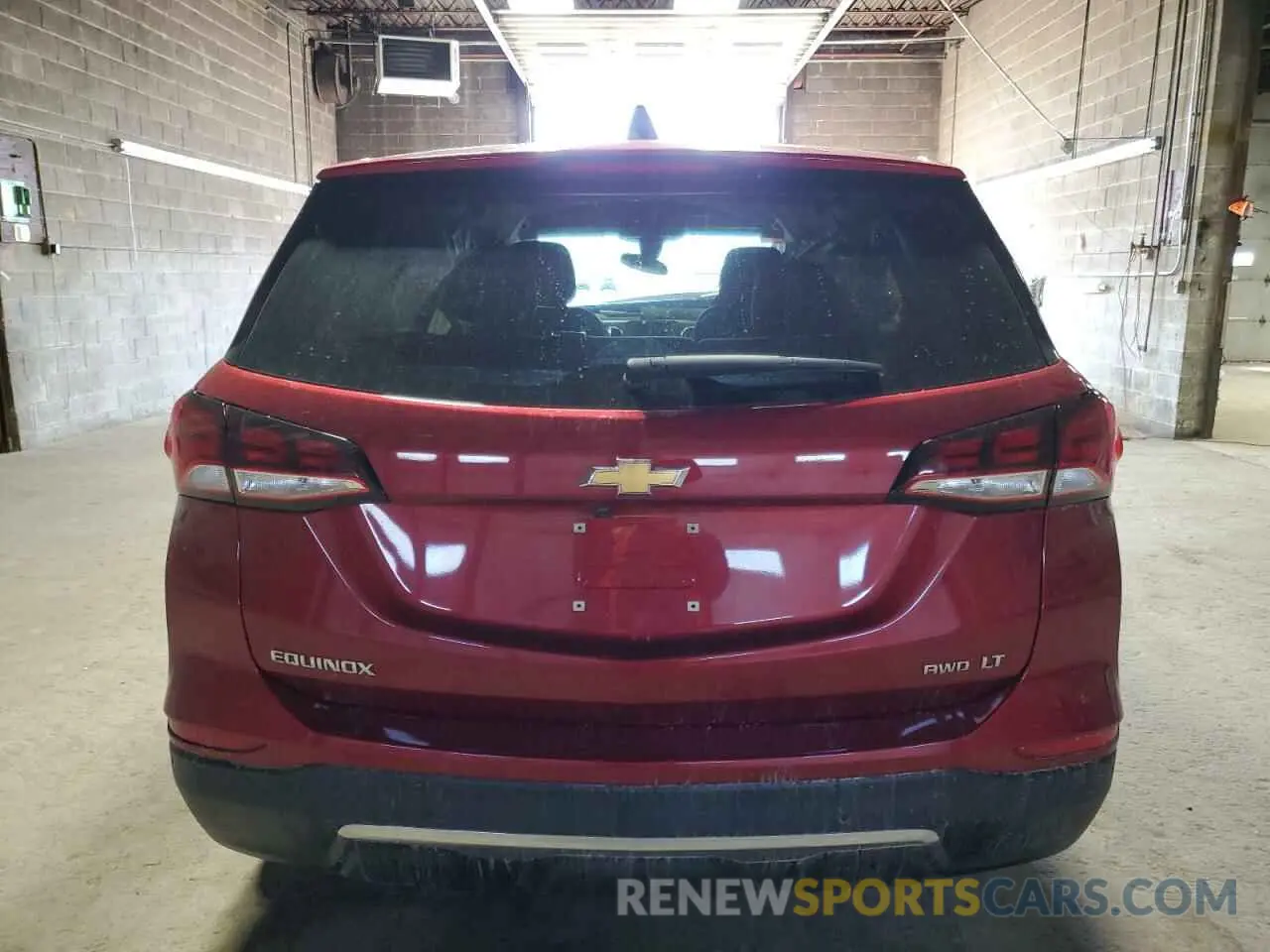 6 Photograph of a damaged car 3GNAXUEG8PS143558 CHEVROLET EQUINOX 2023