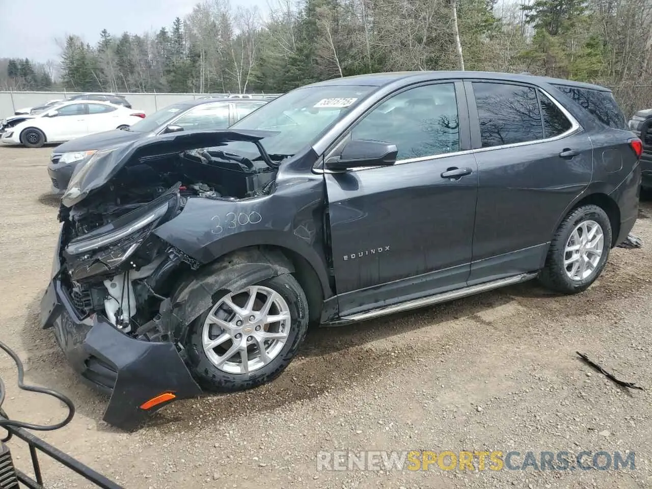 1 Photograph of a damaged car 3GNAXUEG8PS191724 CHEVROLET EQUINOX 2023