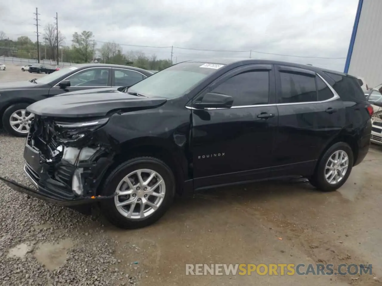 1 Photograph of a damaged car 3GNAXUEG9PL219587 CHEVROLET EQUINOX 2023