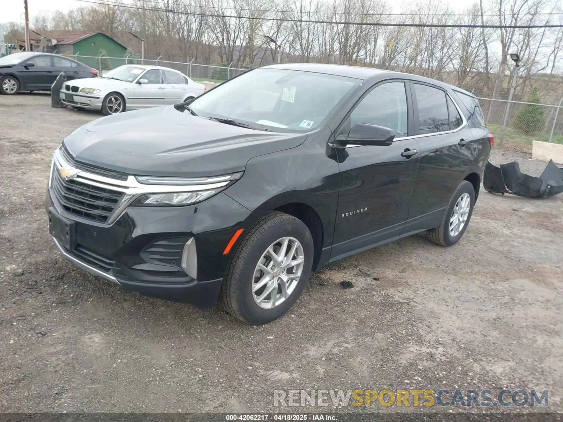 2 Фотография поврежденного автомобиля 3GNAXUEG9PL268580 CHEVROLET EQUINOX 2023