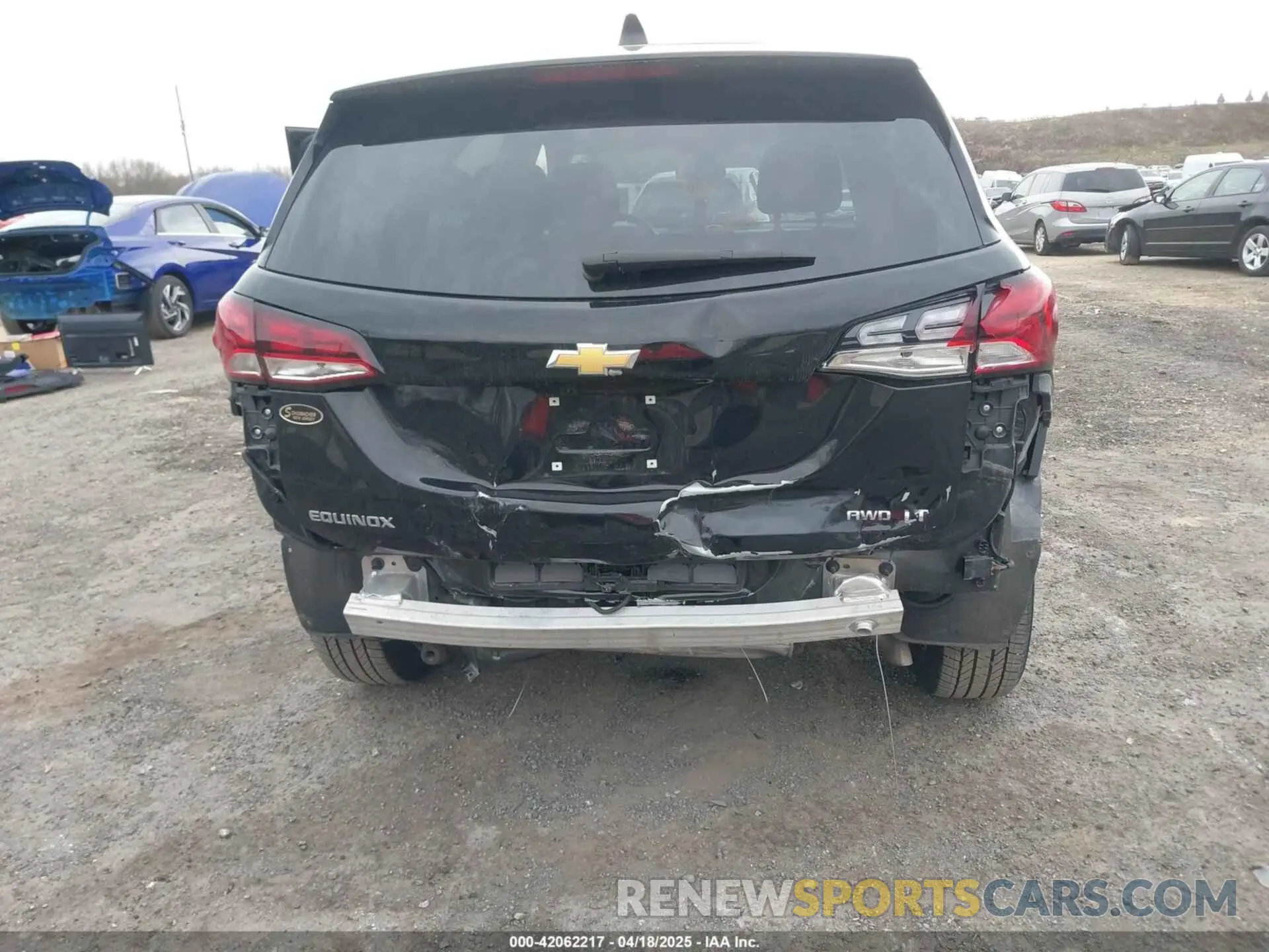 6 Фотография поврежденного автомобиля 3GNAXUEG9PL268580 CHEVROLET EQUINOX 2023