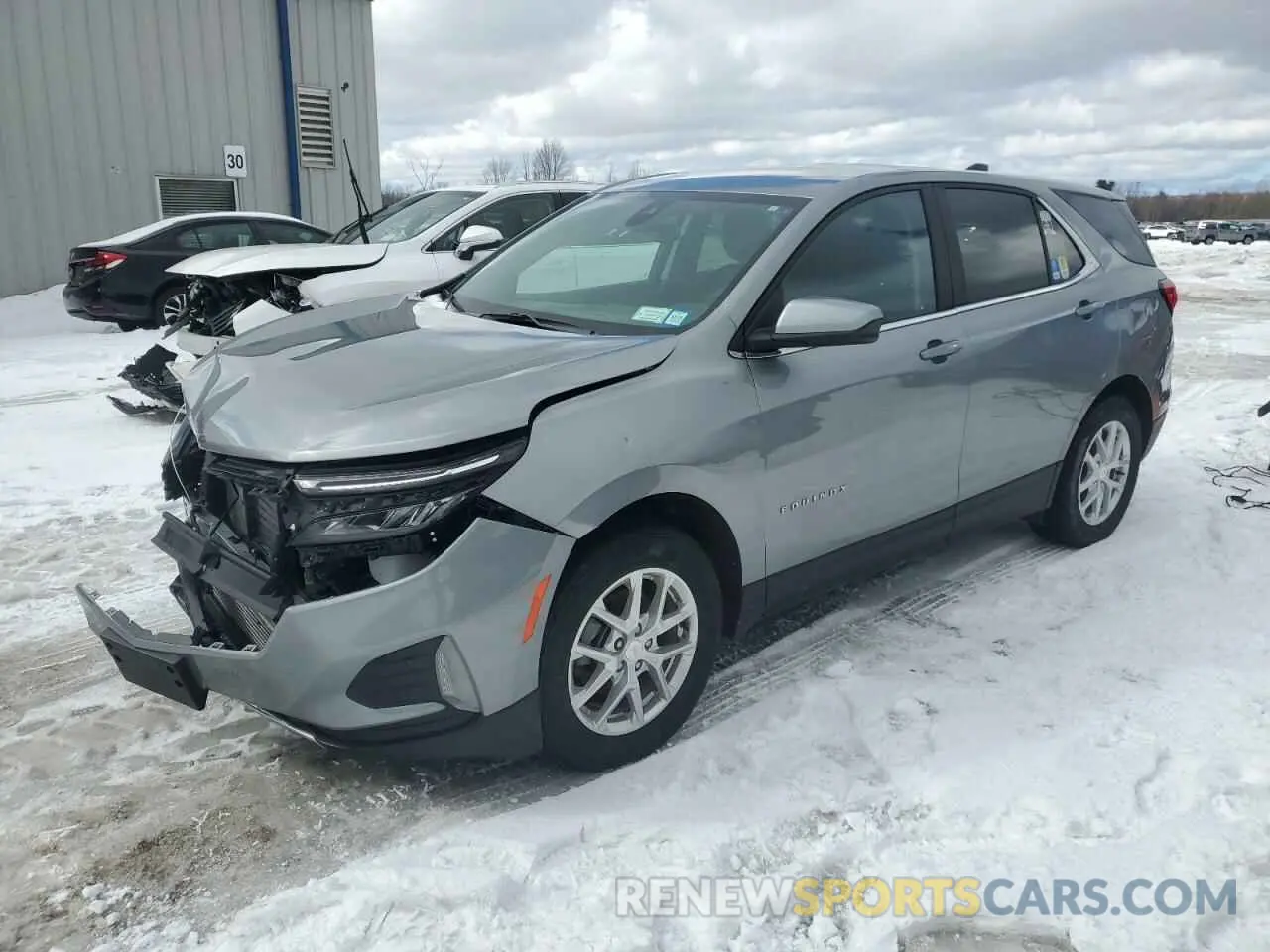 1 Photograph of a damaged car 3GNAXUEG9PS146615 CHEVROLET EQUINOX 2023