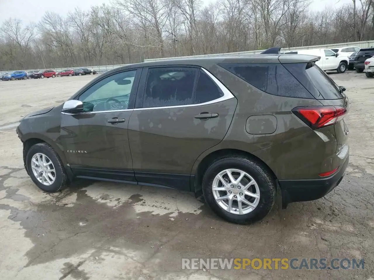 2 Photograph of a damaged car 3GNAXUEGXPL157844 CHEVROLET EQUINOX 2023