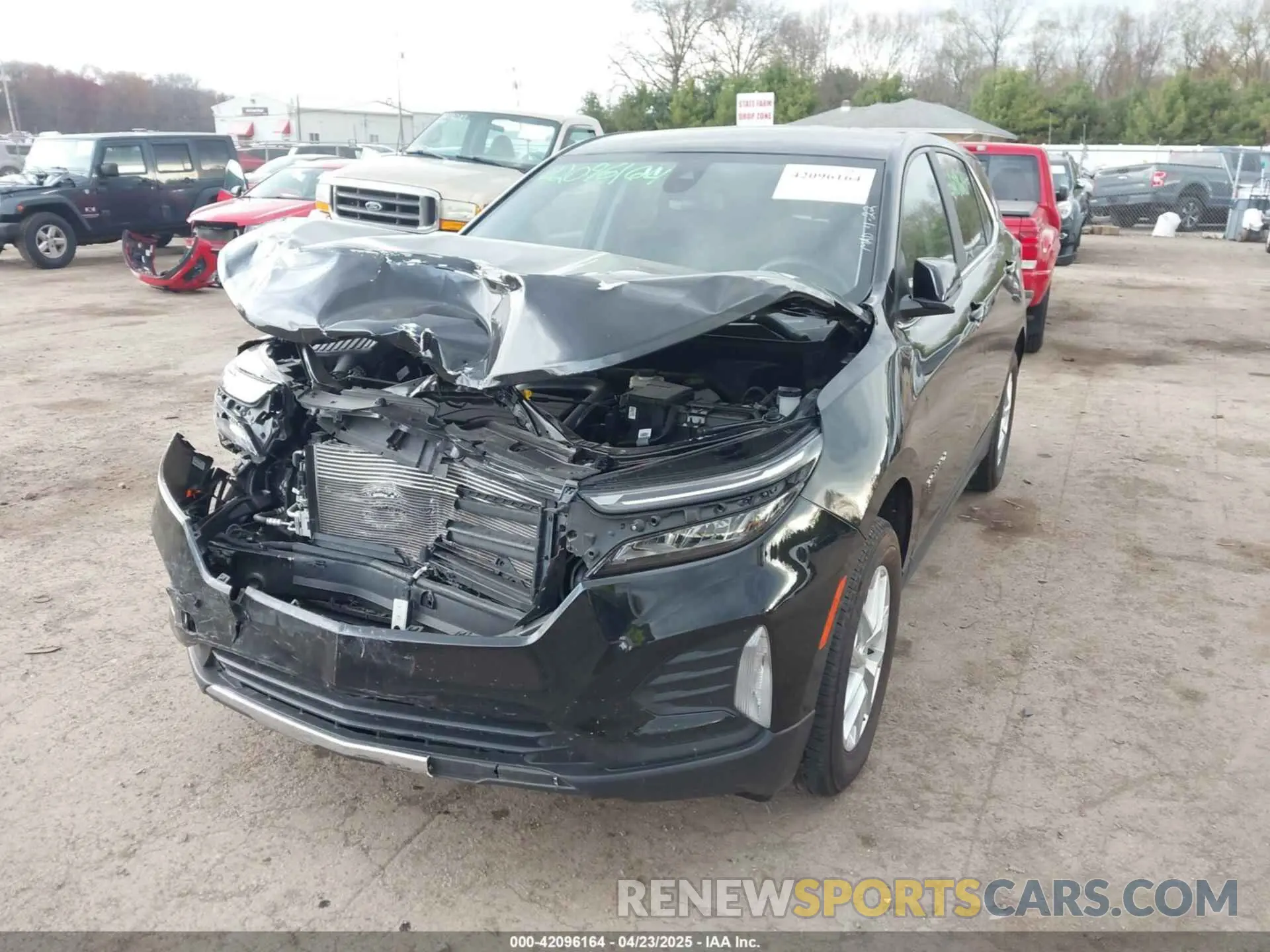 2 Фотография поврежденного автомобиля 3GNAXUEGXPL248662 CHEVROLET EQUINOX 2023