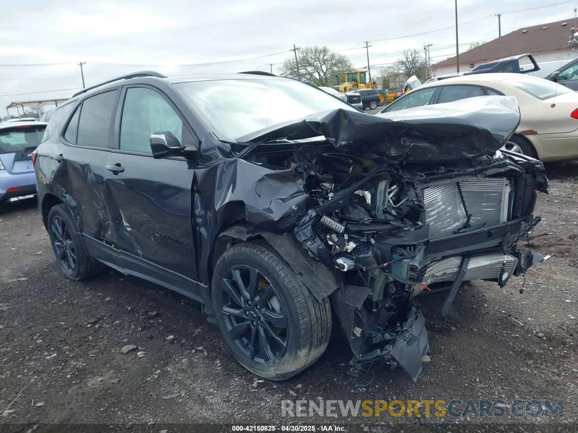 1 Photograph of a damaged car 3GNAXWEG1PS114463 CHEVROLET EQUINOX 2023