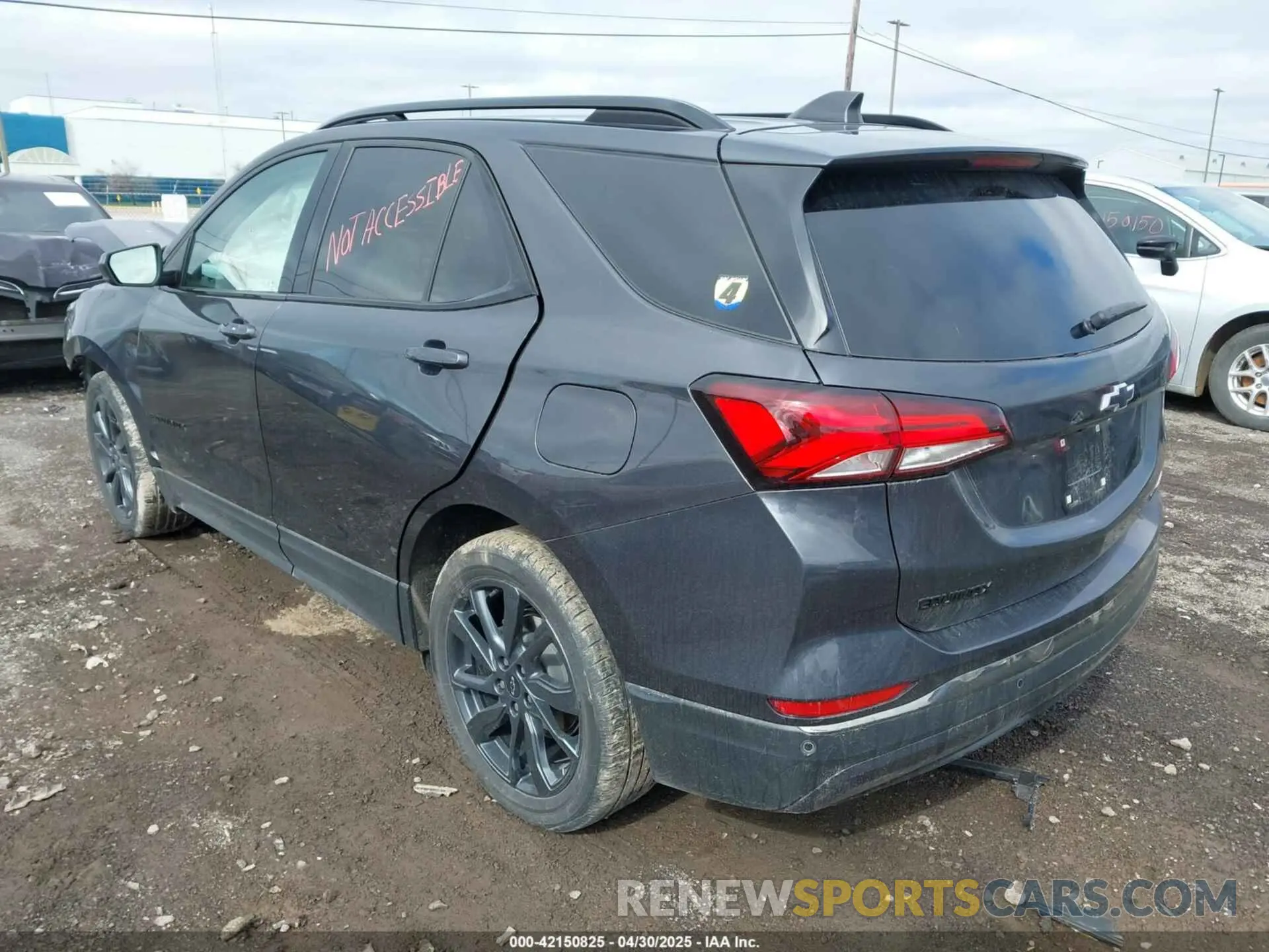 3 Photograph of a damaged car 3GNAXWEG1PS114463 CHEVROLET EQUINOX 2023