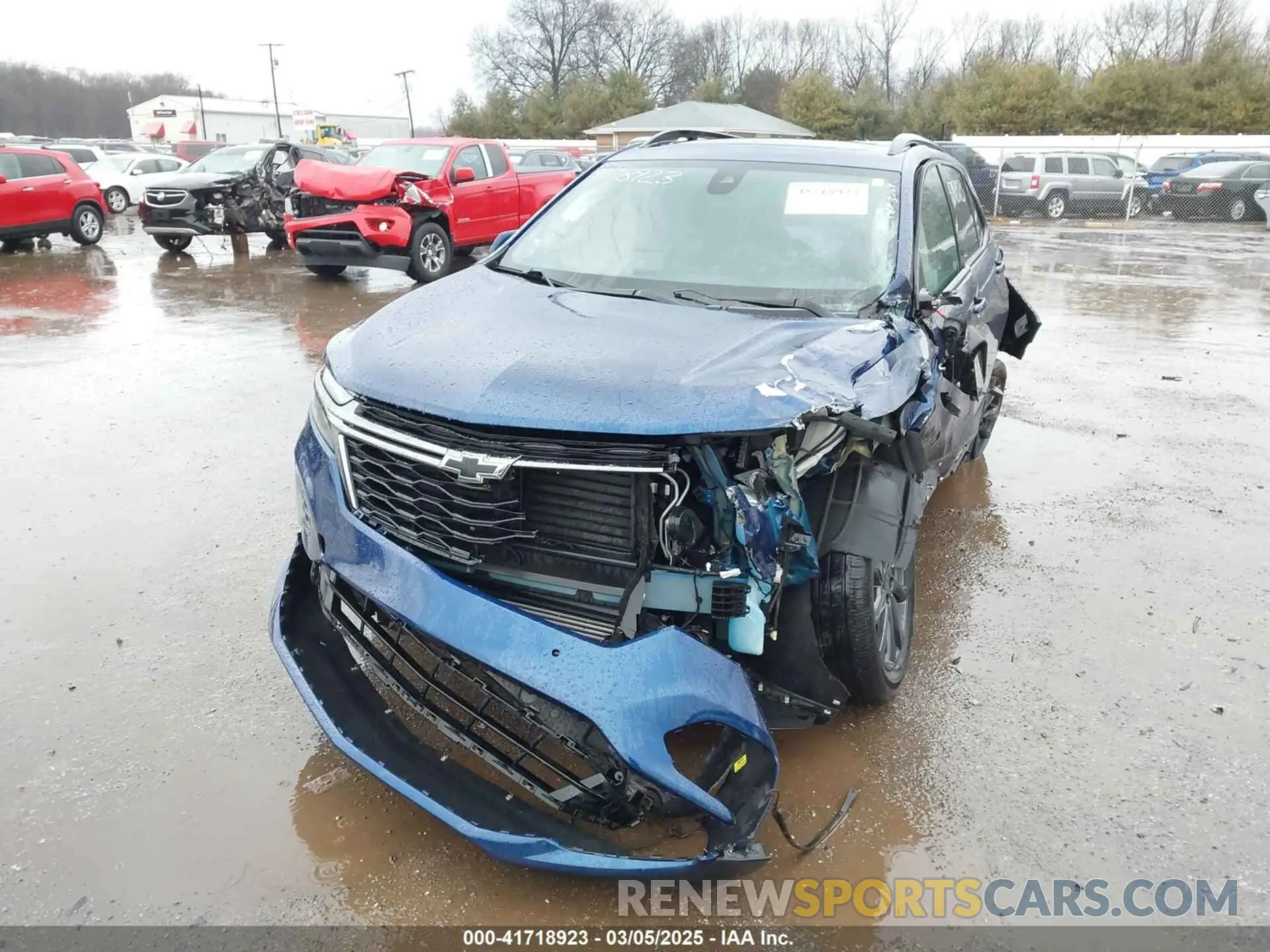 2 Photograph of a damaged car 3GNAXWEG2PS151246 CHEVROLET EQUINOX 2023