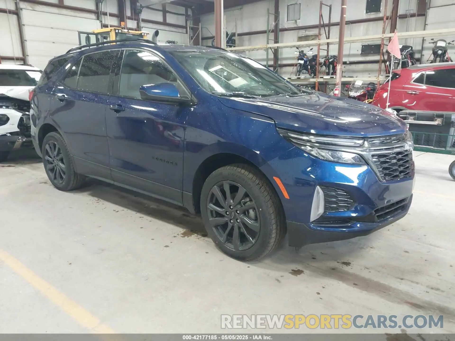1 Фотография поврежденного автомобиля 3GNAXWEG6PL104800 CHEVROLET EQUINOX 2023