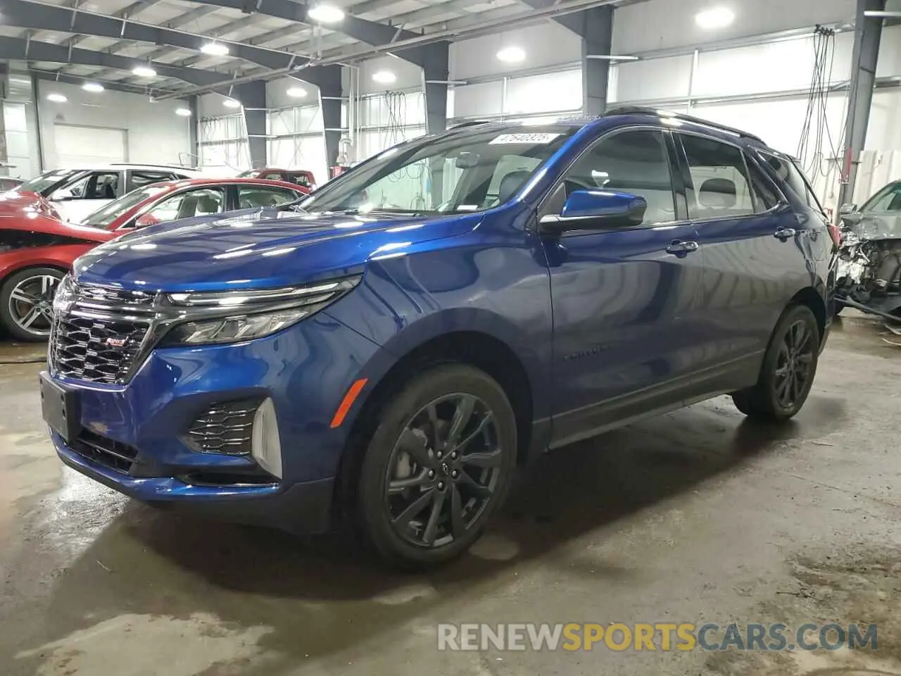 1 Photograph of a damaged car 3GNAXWEG8PS152501 CHEVROLET EQUINOX 2023