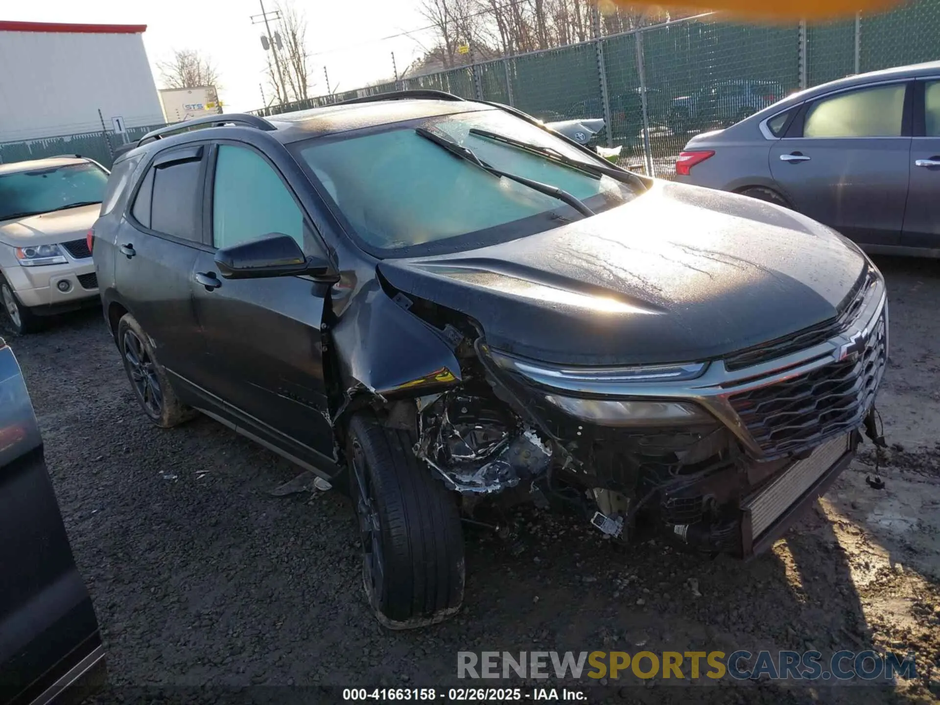 1 Photograph of a damaged car 3GNAXWEG9PL269692 CHEVROLET EQUINOX 2023
