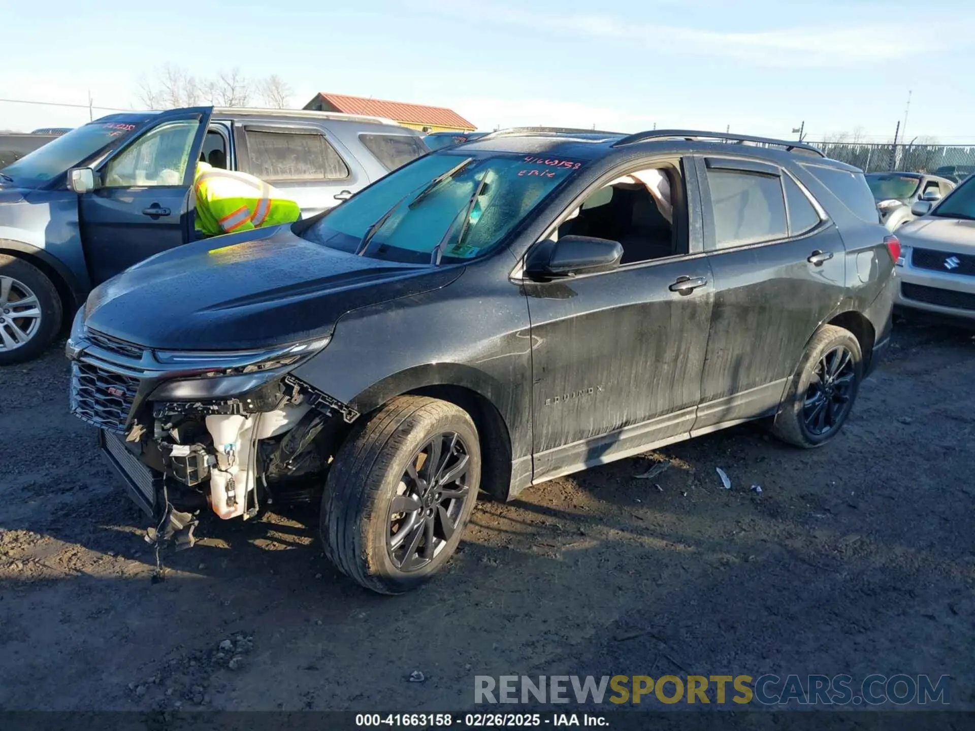2 Photograph of a damaged car 3GNAXWEG9PL269692 CHEVROLET EQUINOX 2023