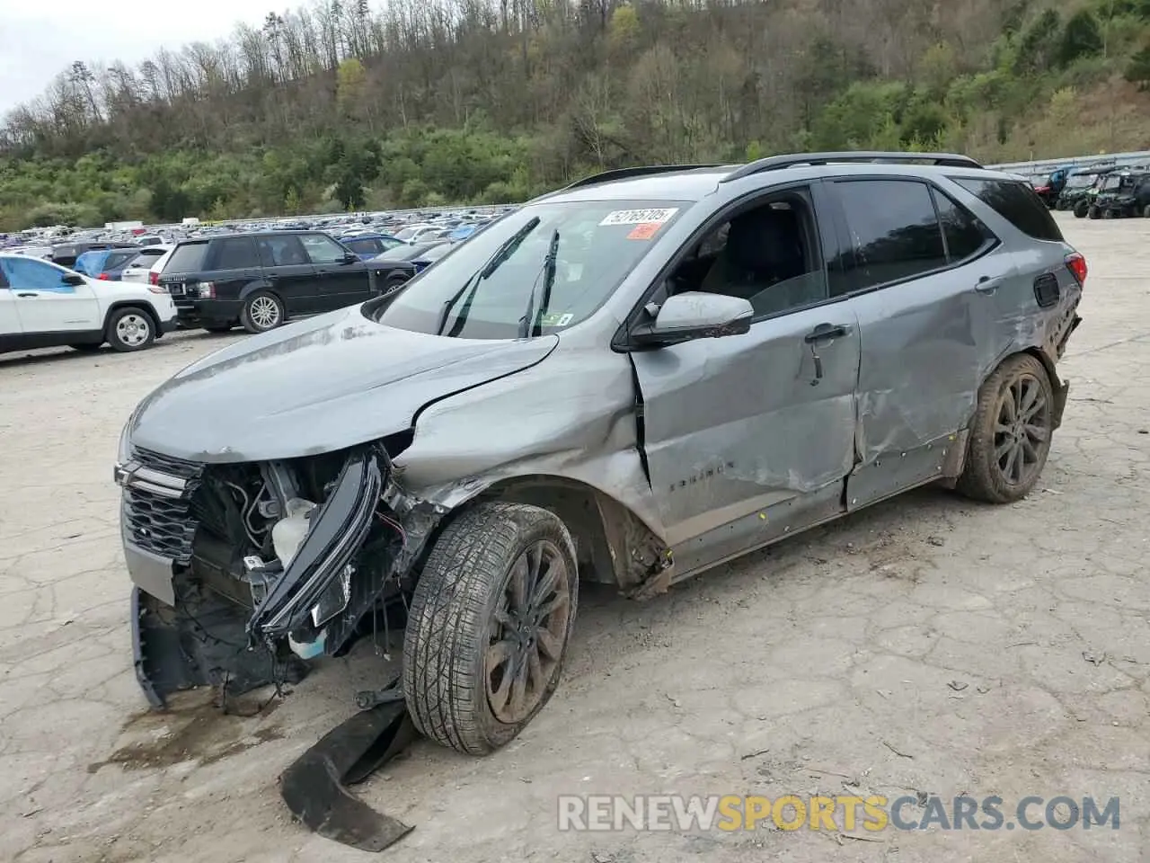 1 Фотография поврежденного автомобиля 3GNAXWEG9PS110497 CHEVROLET EQUINOX 2023