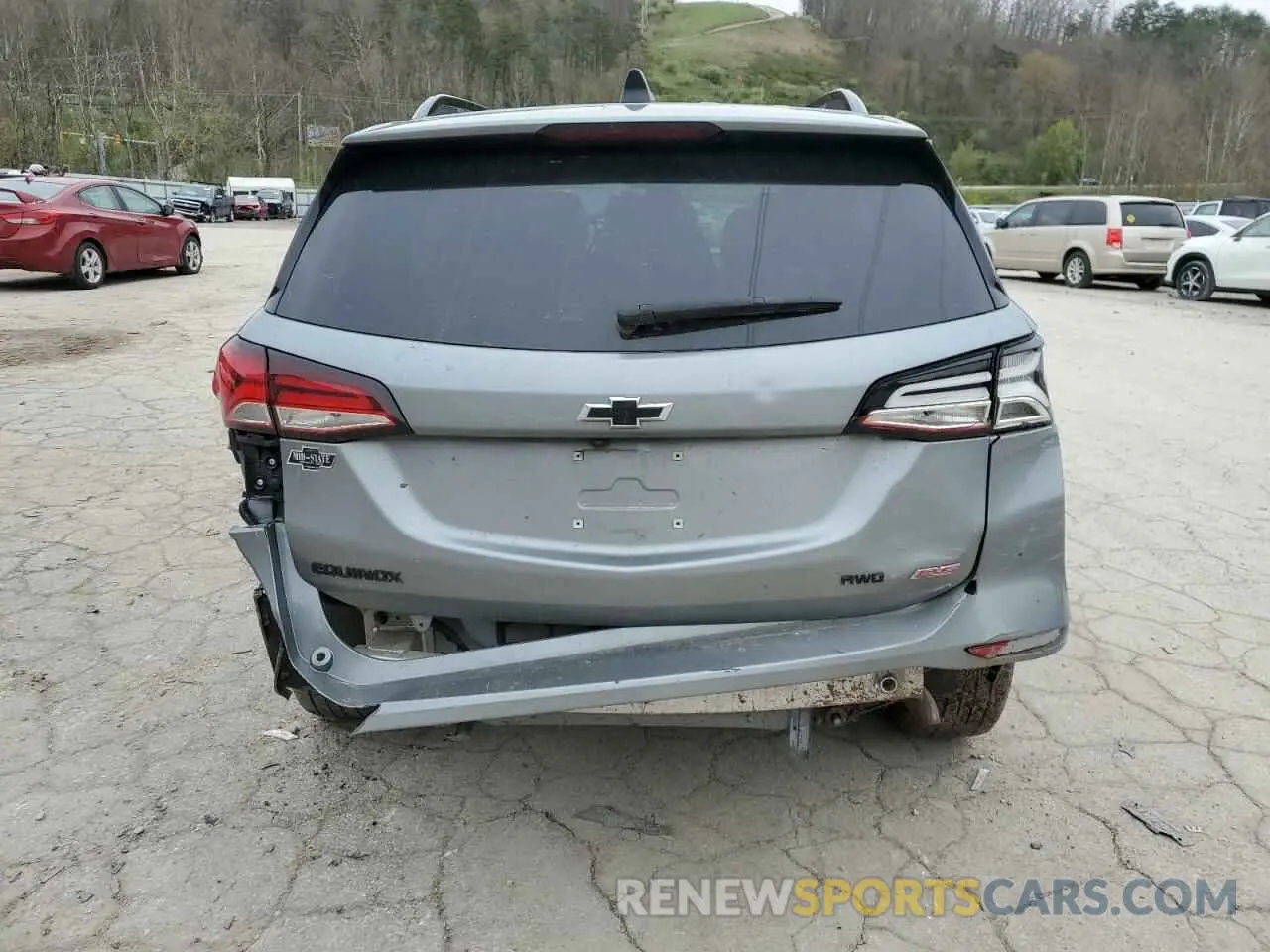 6 Фотография поврежденного автомобиля 3GNAXWEG9PS110497 CHEVROLET EQUINOX 2023