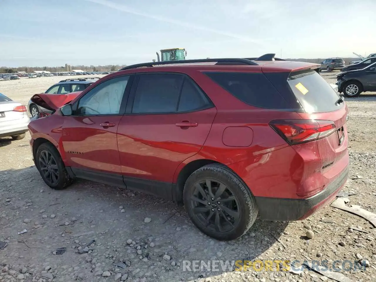 2 Фотография поврежденного автомобиля 3GNAXWEGXPS153956 CHEVROLET EQUINOX 2023