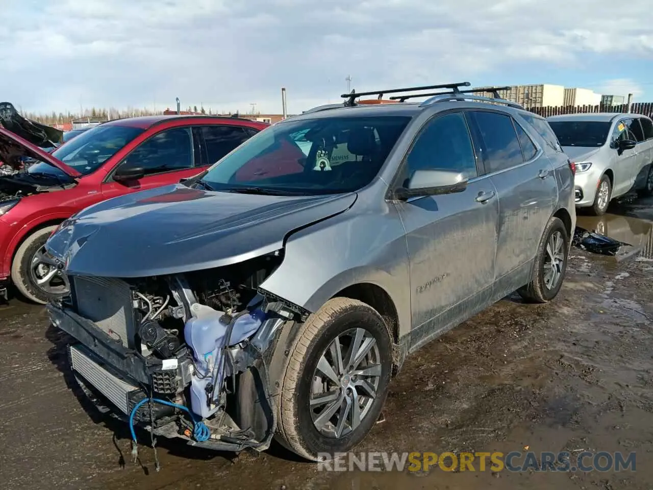 1 Photograph of a damaged car 3GNAXXEG2PL268860 CHEVROLET EQUINOX 2023