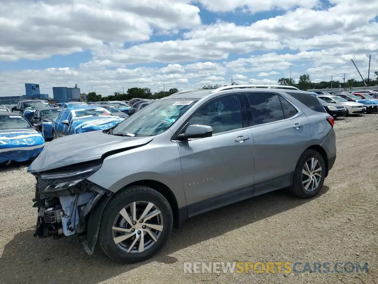 1 Photograph of a damaged car 3GNAXXEG5PL122551 CHEVROLET EQUINOX 2023
