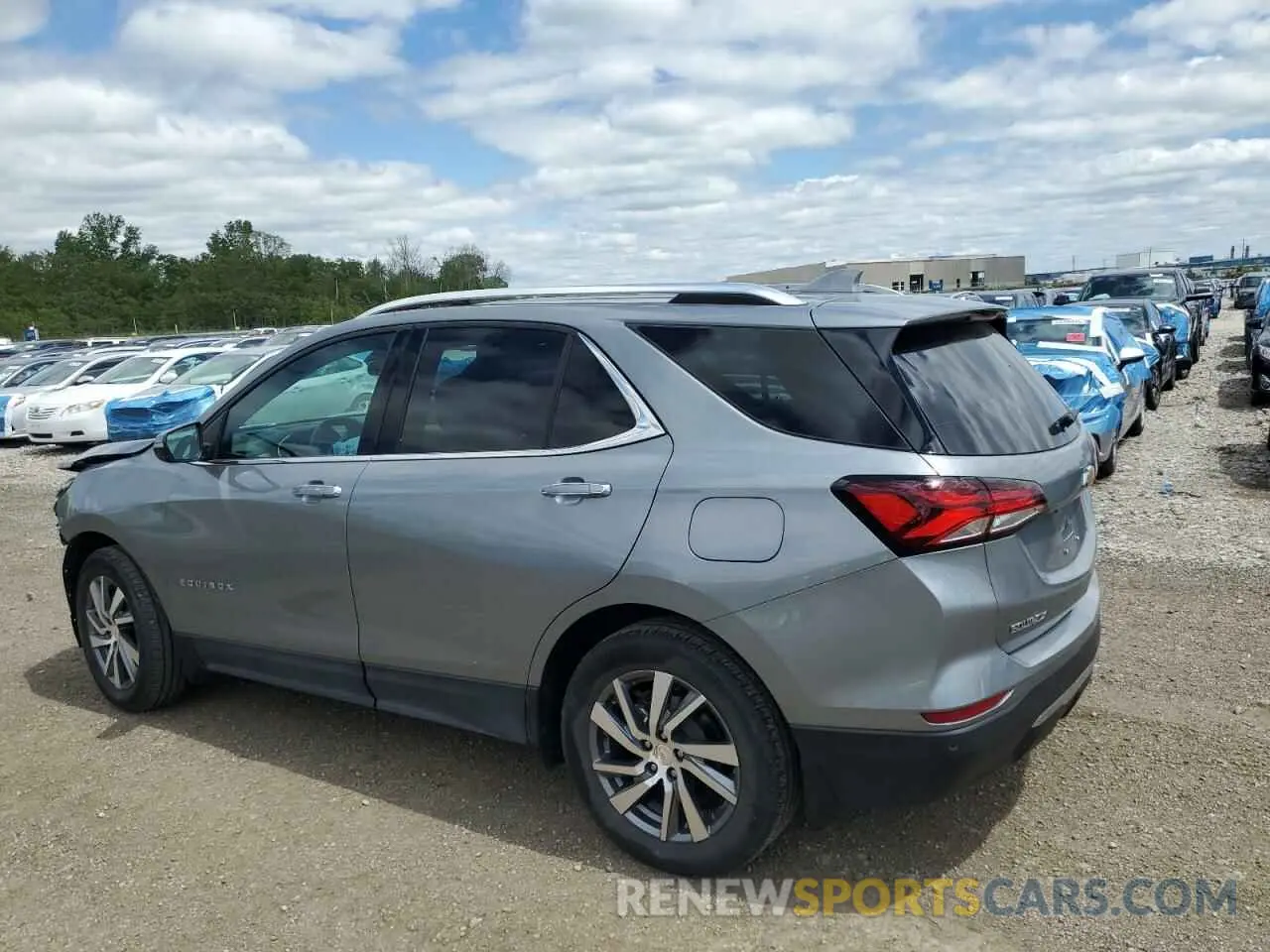 2 Photograph of a damaged car 3GNAXXEG5PL122551 CHEVROLET EQUINOX 2023