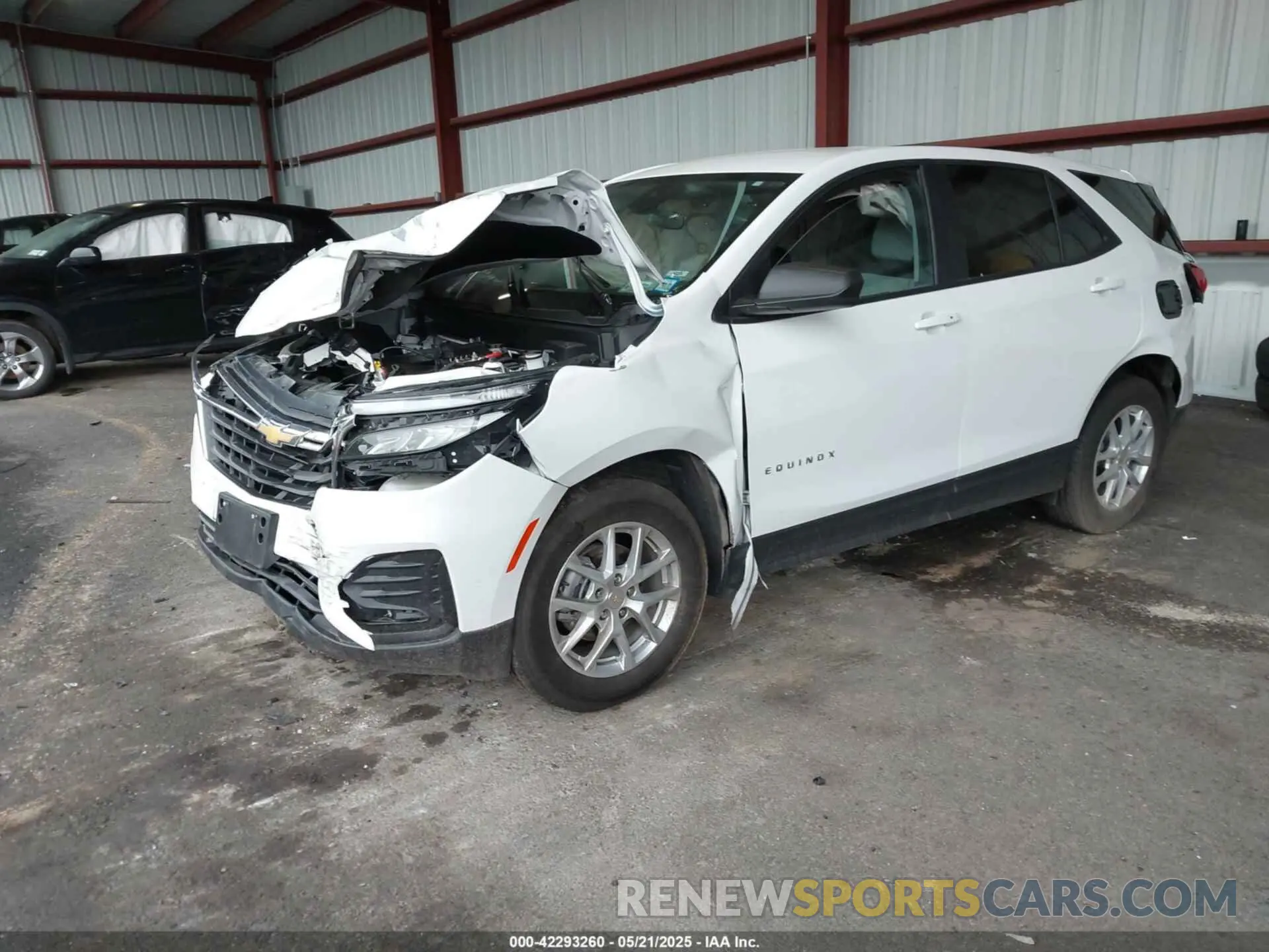 2 Photograph of a damaged car 3GNAX5EG1RL303895 CHEVROLET EQUINOX 2024