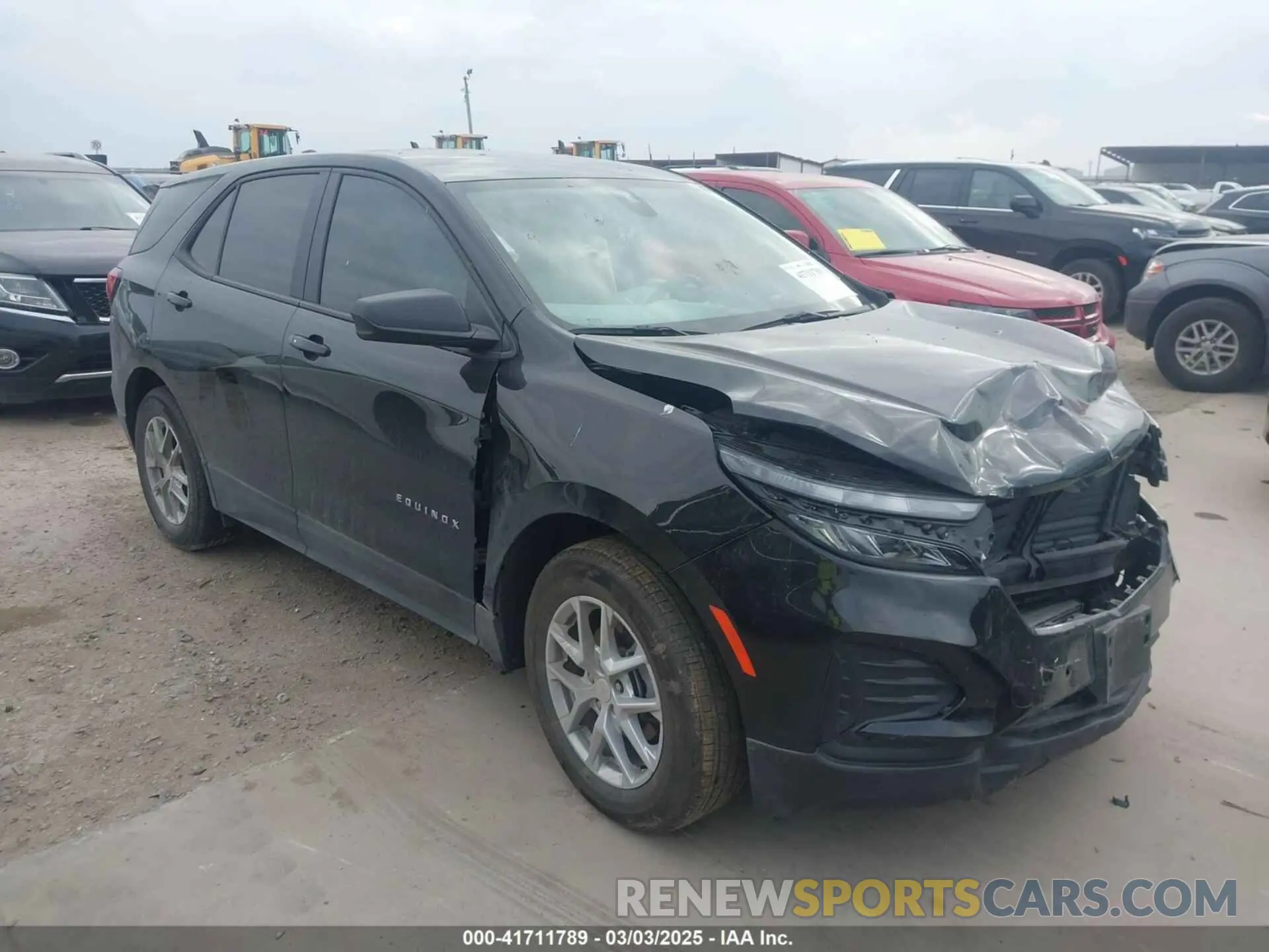 1 Фотография поврежденного автомобиля 3GNAXHEG0RL238118 CHEVROLET EQUINOX 2024