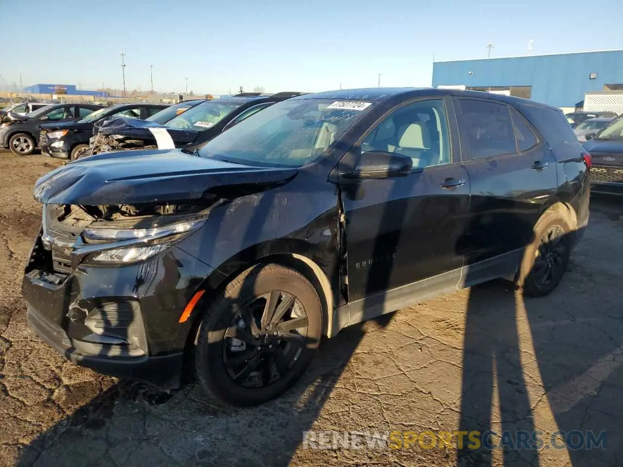 1 Photograph of a damaged car 3GNAXHEG0RL245408 CHEVROLET EQUINOX 2024