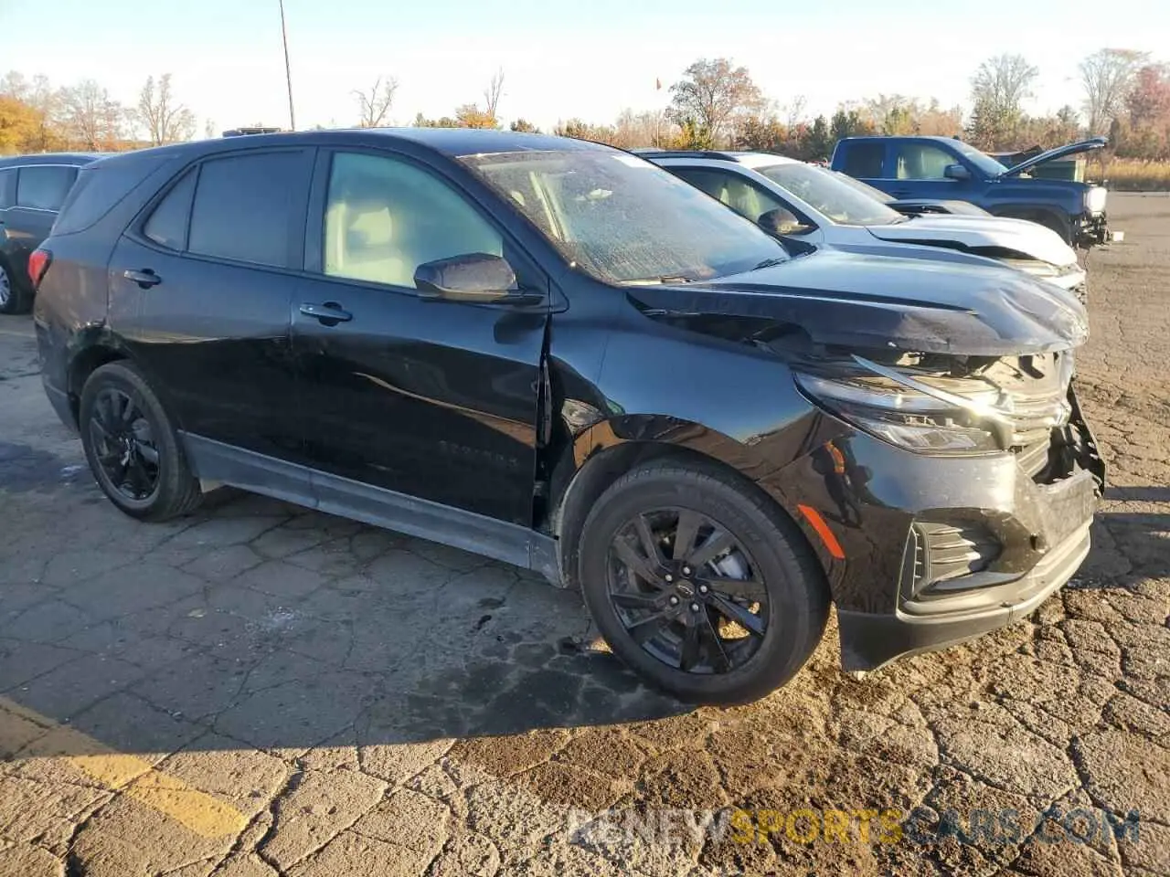 4 Photograph of a damaged car 3GNAXHEG0RL245408 CHEVROLET EQUINOX 2024