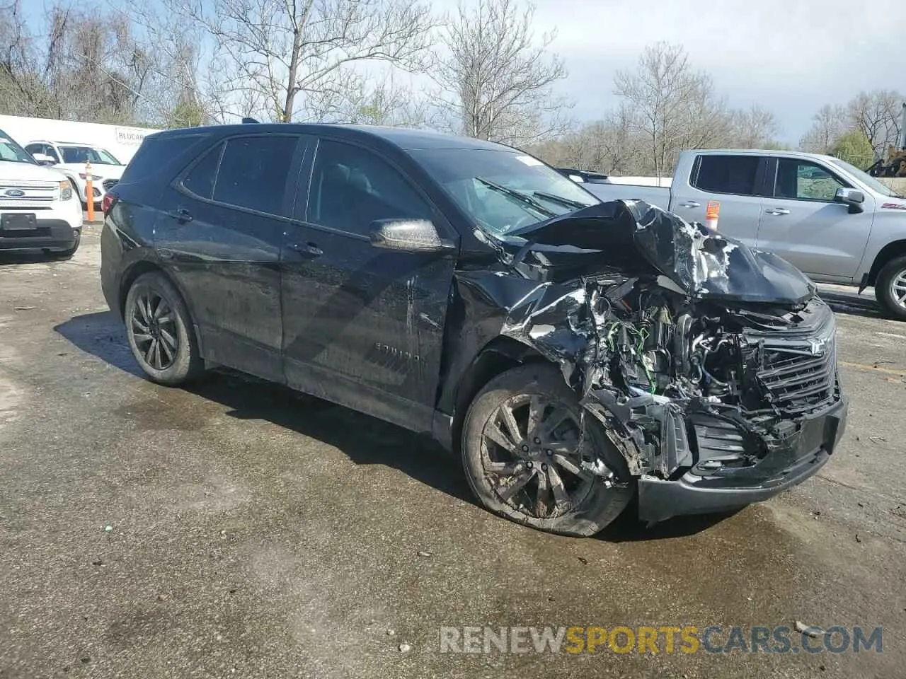 4 Photograph of a damaged car 3GNAXHEG2RL194736 CHEVROLET EQUINOX 2024