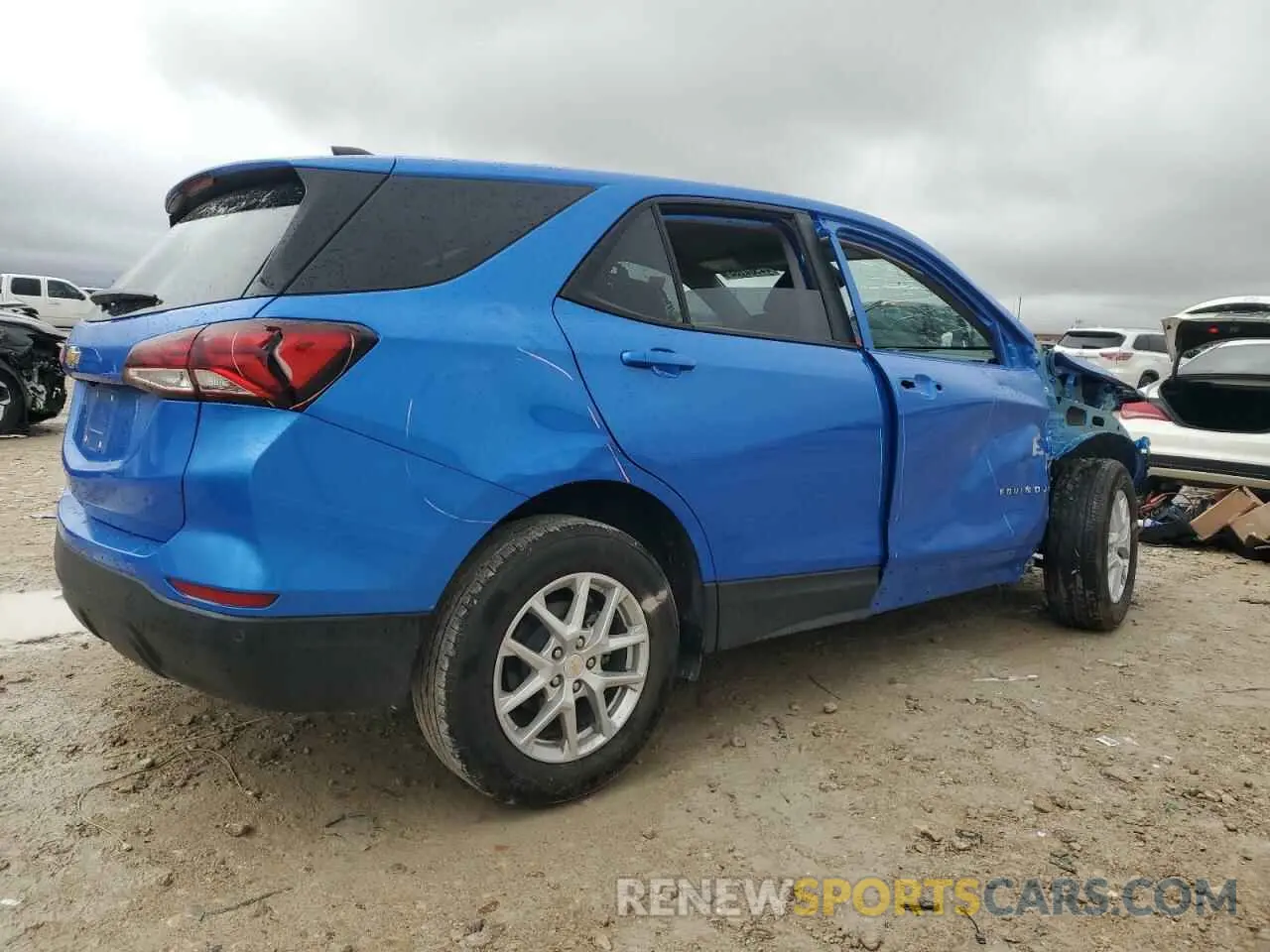 3 Photograph of a damaged car 3GNAXHEG4RL215098 CHEVROLET EQUINOX 2024
