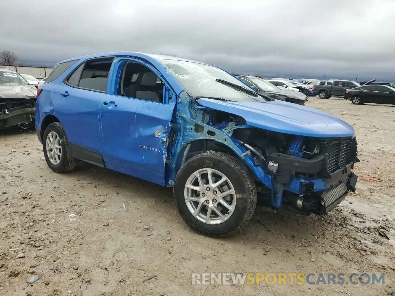 4 Photograph of a damaged car 3GNAXHEG4RL215098 CHEVROLET EQUINOX 2024