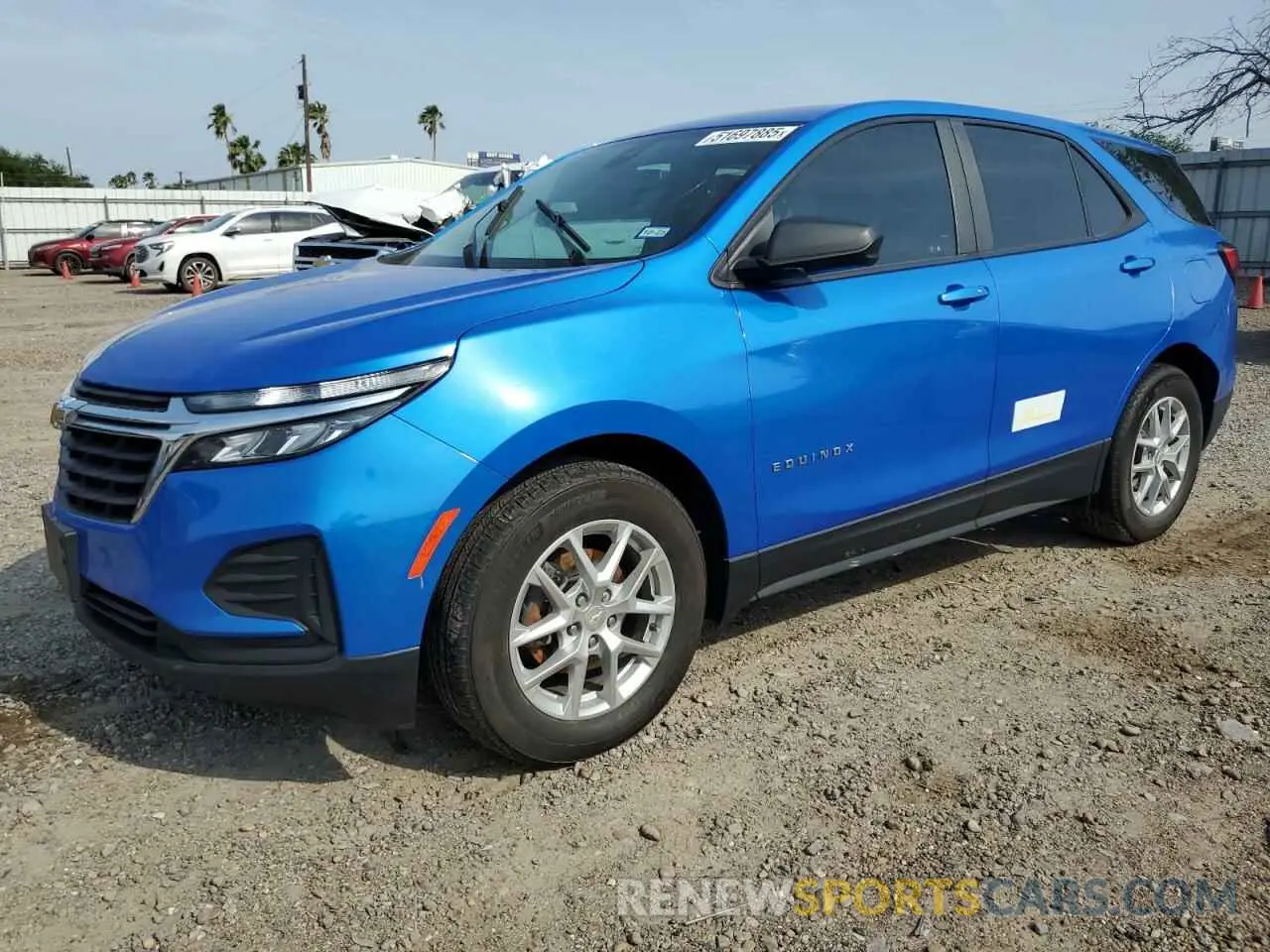 1 Photograph of a damaged car 3GNAXHEG5RL147068 CHEVROLET EQUINOX 2024