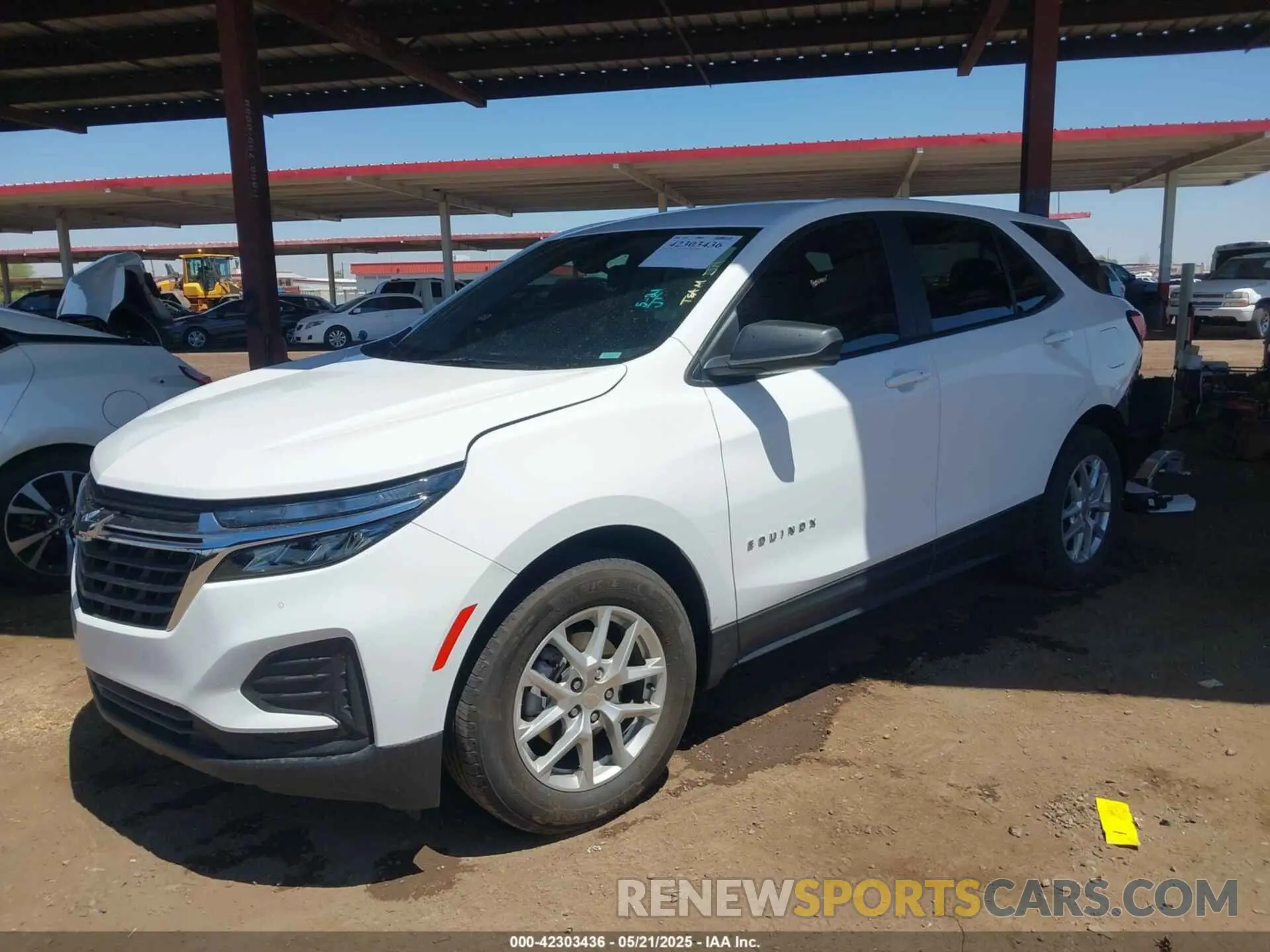 2 Photograph of a damaged car 3GNAXHEG7RL140784 CHEVROLET EQUINOX 2024