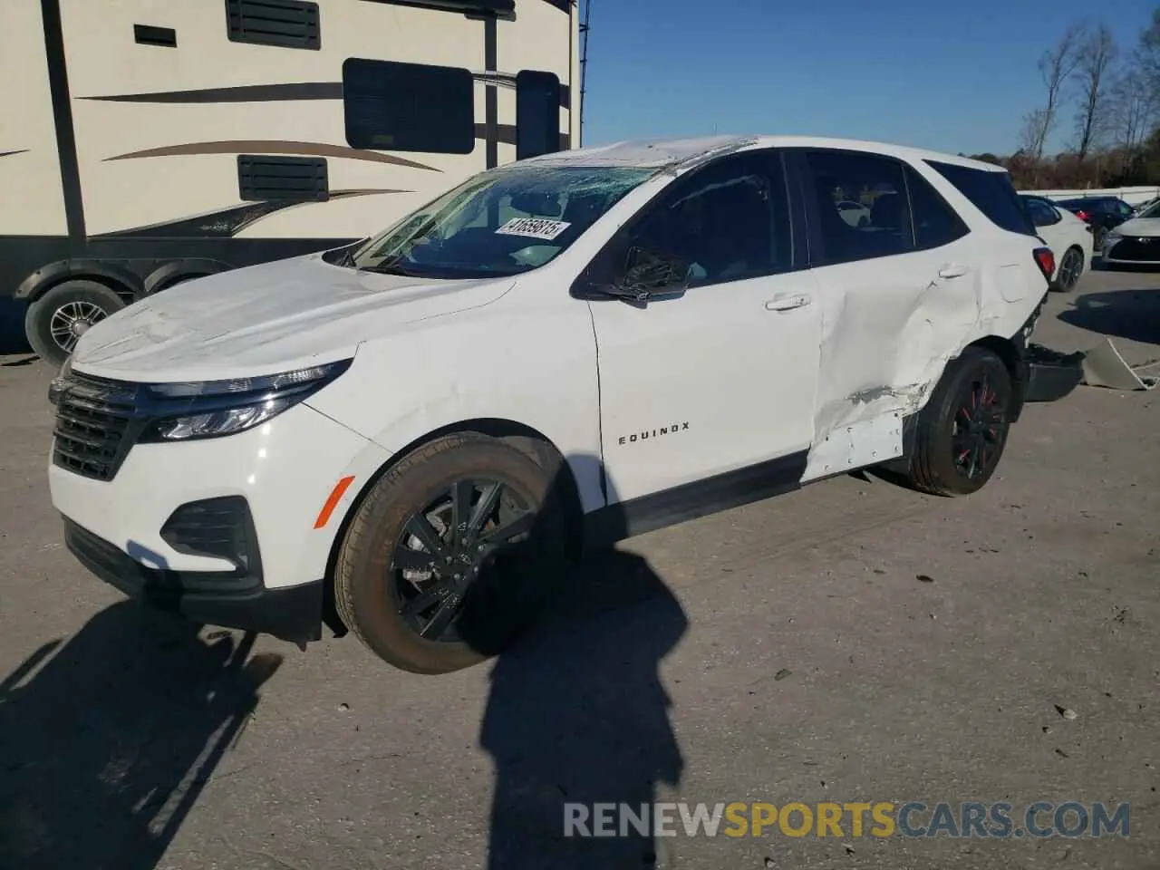 1 Фотография поврежденного автомобиля 3GNAXHEG7RL277739 CHEVROLET EQUINOX 2024
