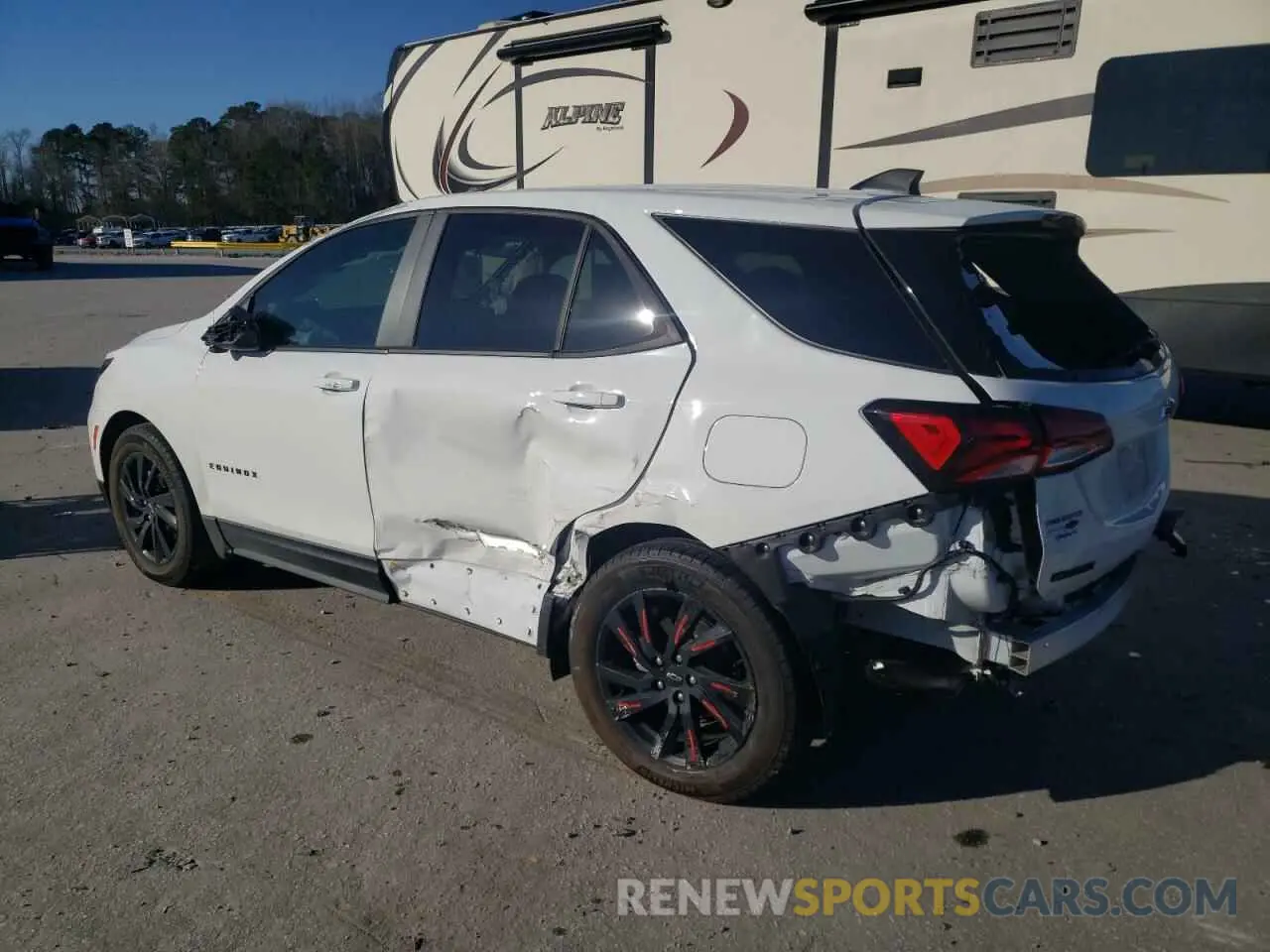 2 Фотография поврежденного автомобиля 3GNAXHEG7RL277739 CHEVROLET EQUINOX 2024