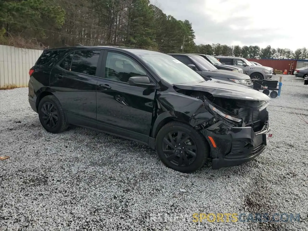 4 Photograph of a damaged car 3GNAXHEG7RL279572 CHEVROLET EQUINOX 2024