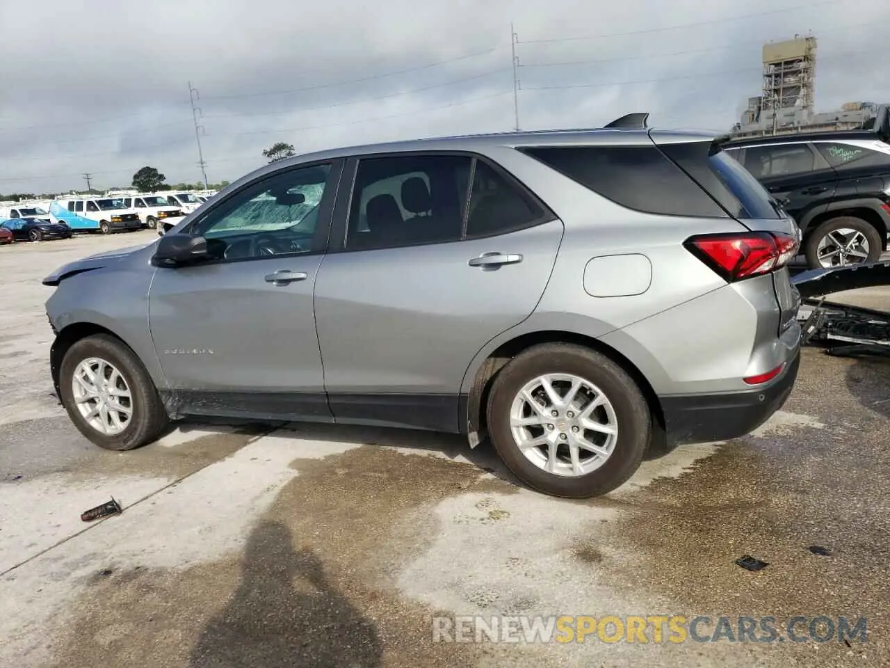 2 Фотография поврежденного автомобиля 3GNAXHEG9RL178016 CHEVROLET EQUINOX 2024