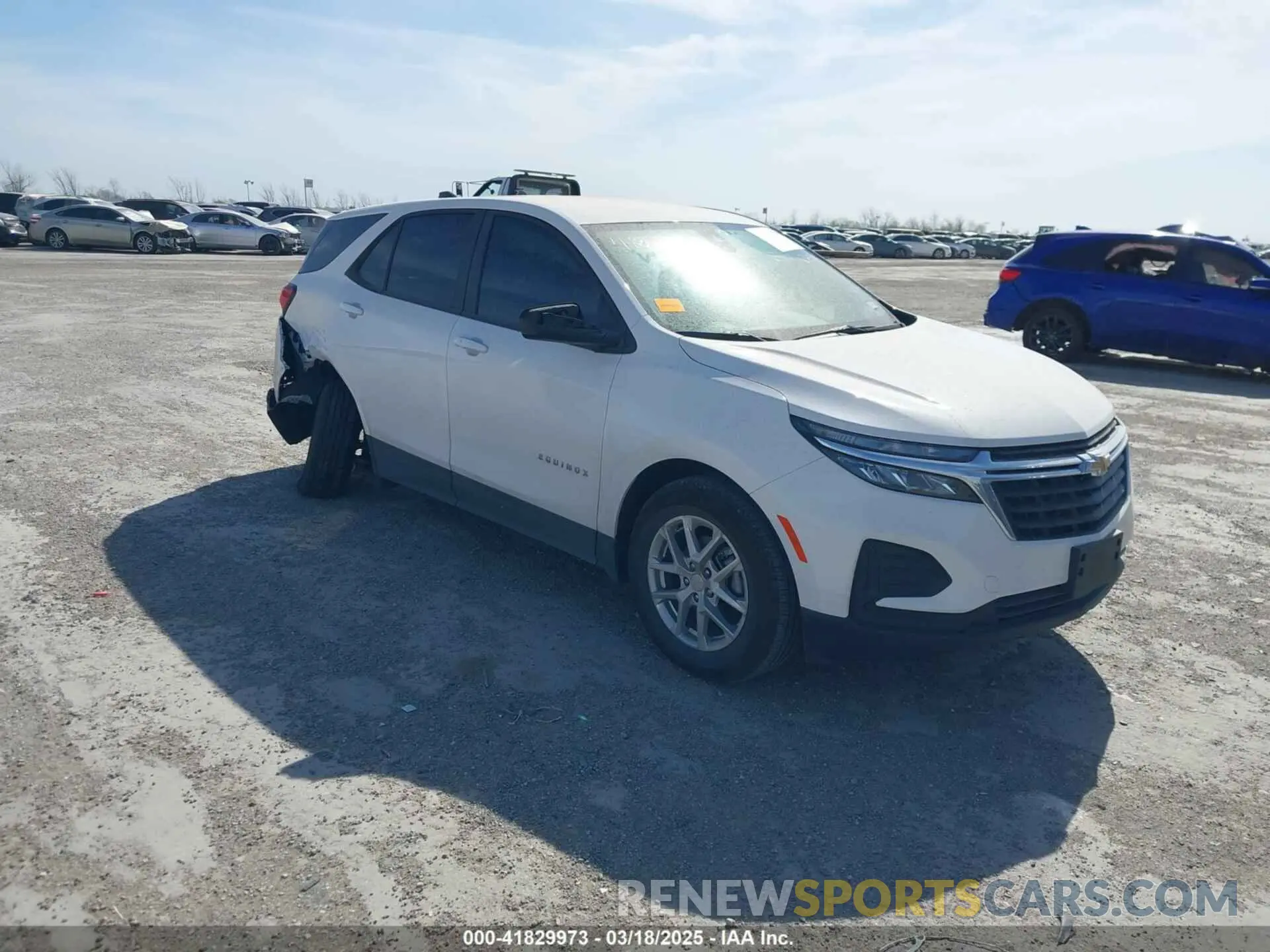 1 Photograph of a damaged car 3GNAXHEG9RL298768 CHEVROLET EQUINOX 2024