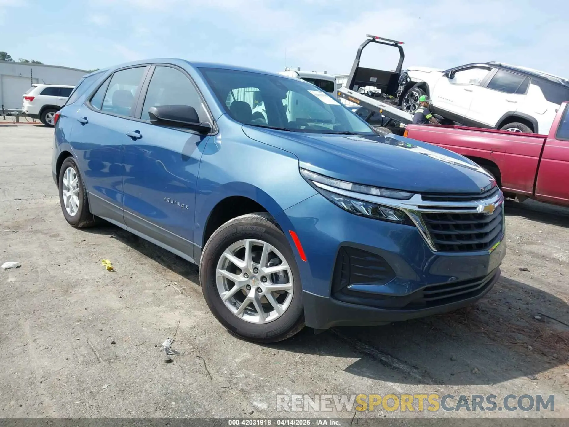 1 Photograph of a damaged car 3GNAXHEG9RL361156 CHEVROLET EQUINOX 2024