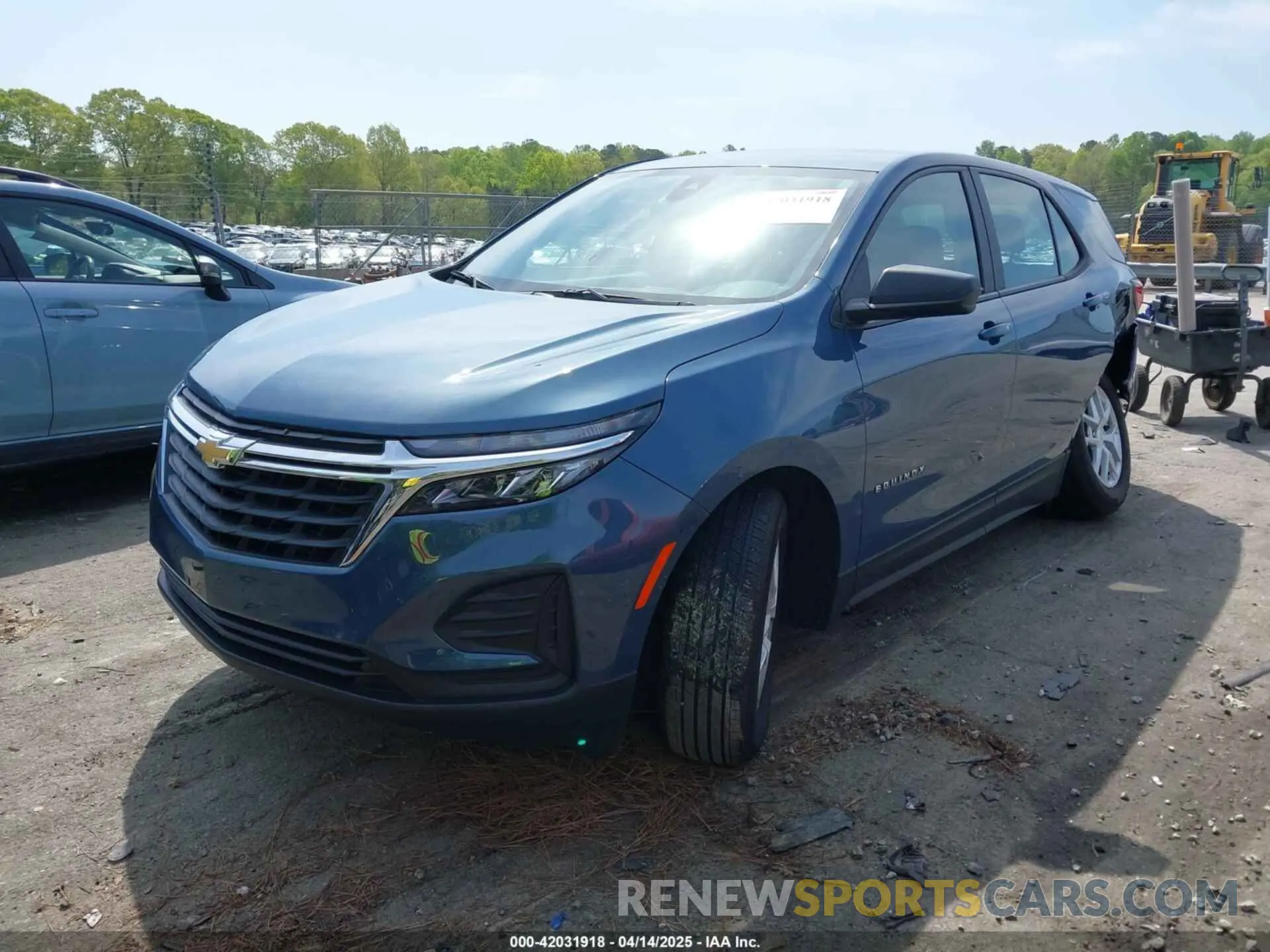 2 Photograph of a damaged car 3GNAXHEG9RL361156 CHEVROLET EQUINOX 2024