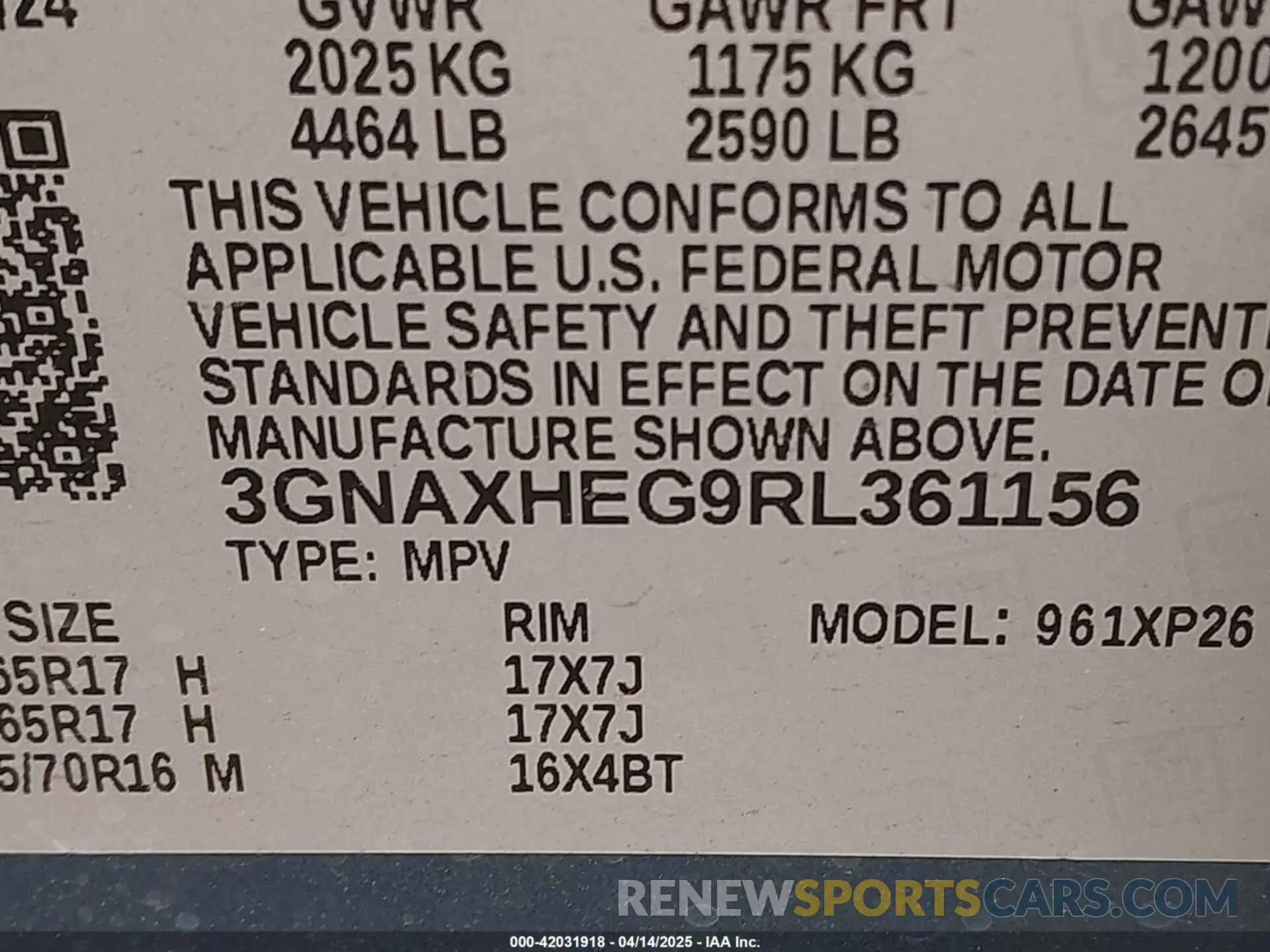 9 Photograph of a damaged car 3GNAXHEG9RL361156 CHEVROLET EQUINOX 2024
