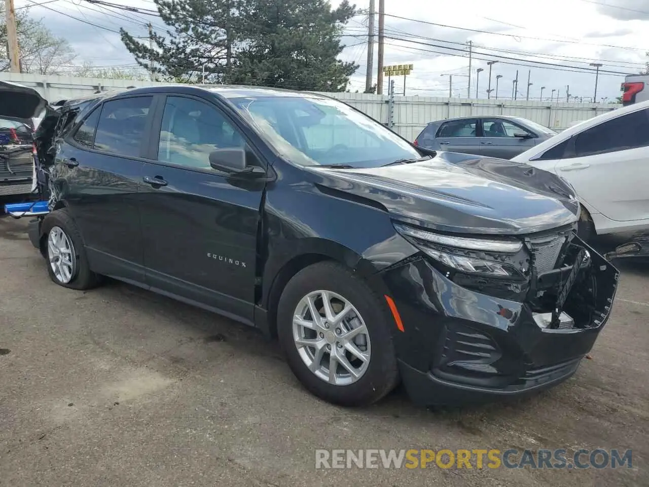 4 Фотография поврежденного автомобиля 3GNAXHEGXRL366401 CHEVROLET EQUINOX 2024