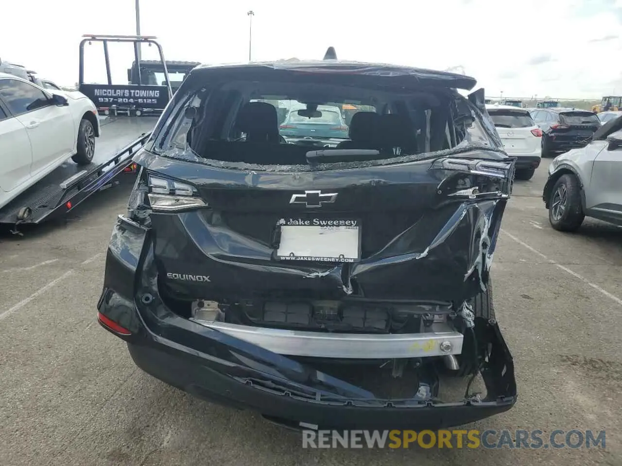 6 Фотография поврежденного автомобиля 3GNAXHEGXRL366401 CHEVROLET EQUINOX 2024
