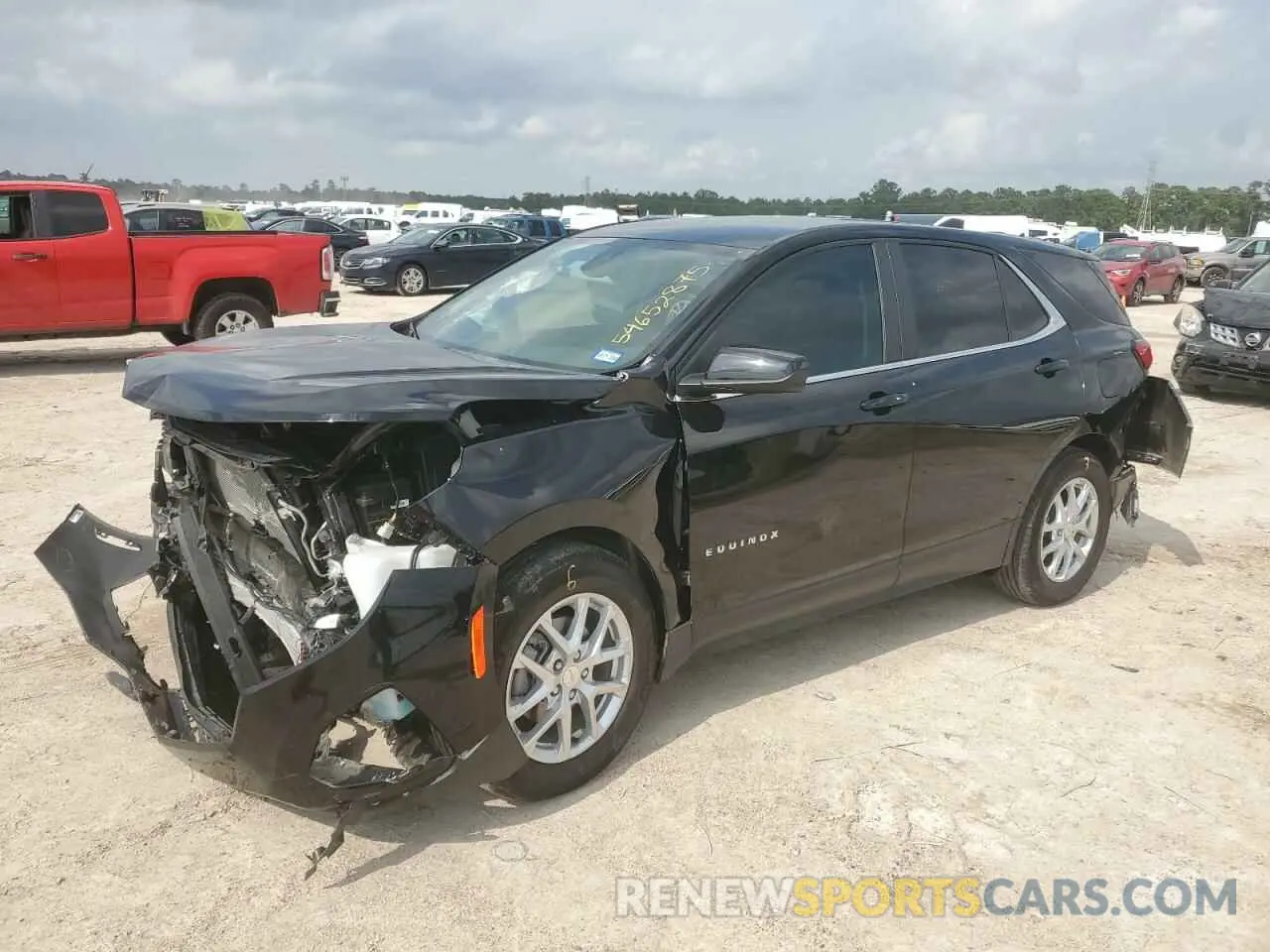 1 Photograph of a damaged car 3GNAXKEG0RL280737 CHEVROLET EQUINOX 2024