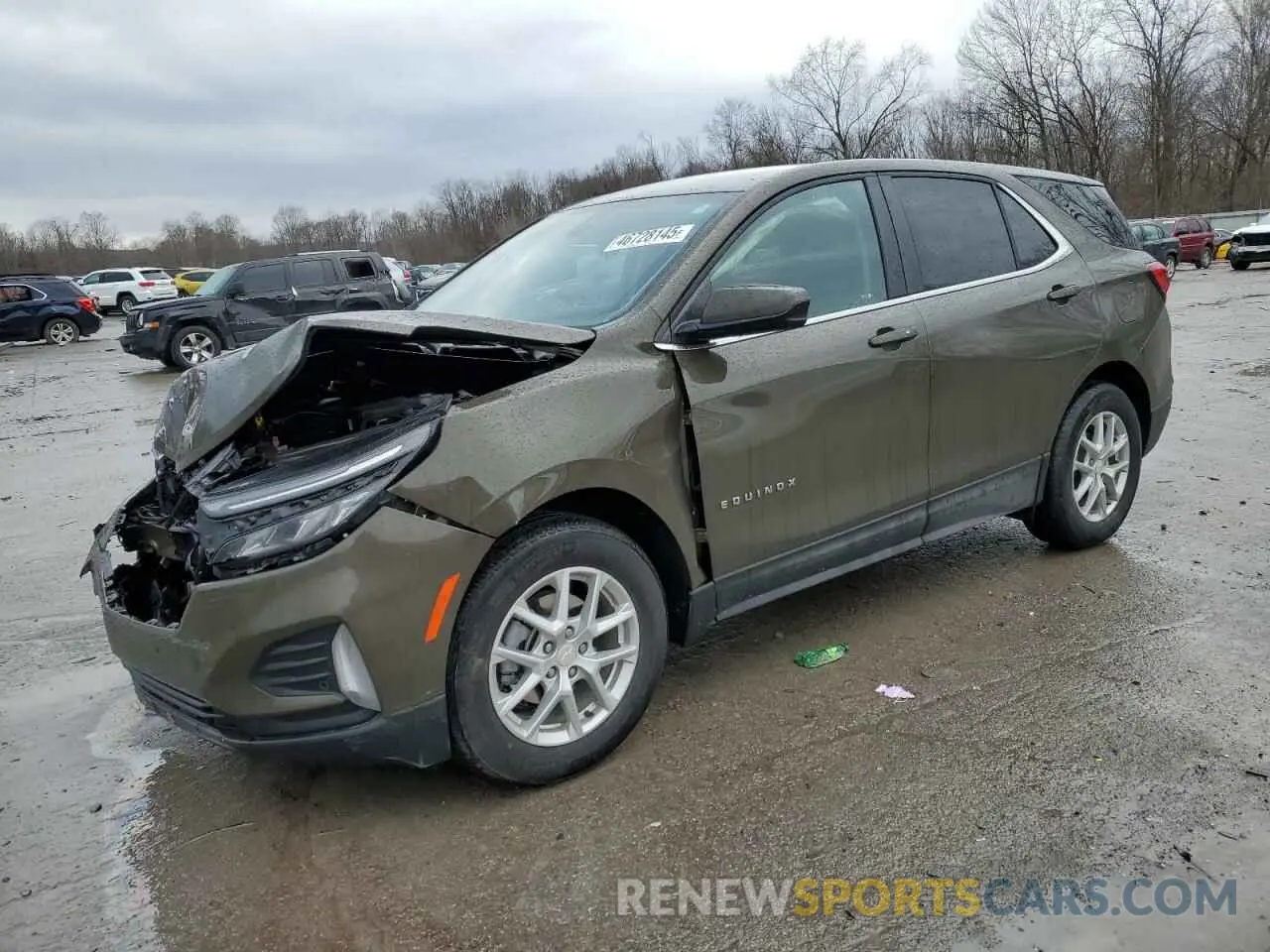 1 Photograph of a damaged car 3GNAXKEG1RL116560 CHEVROLET EQUINOX 2024