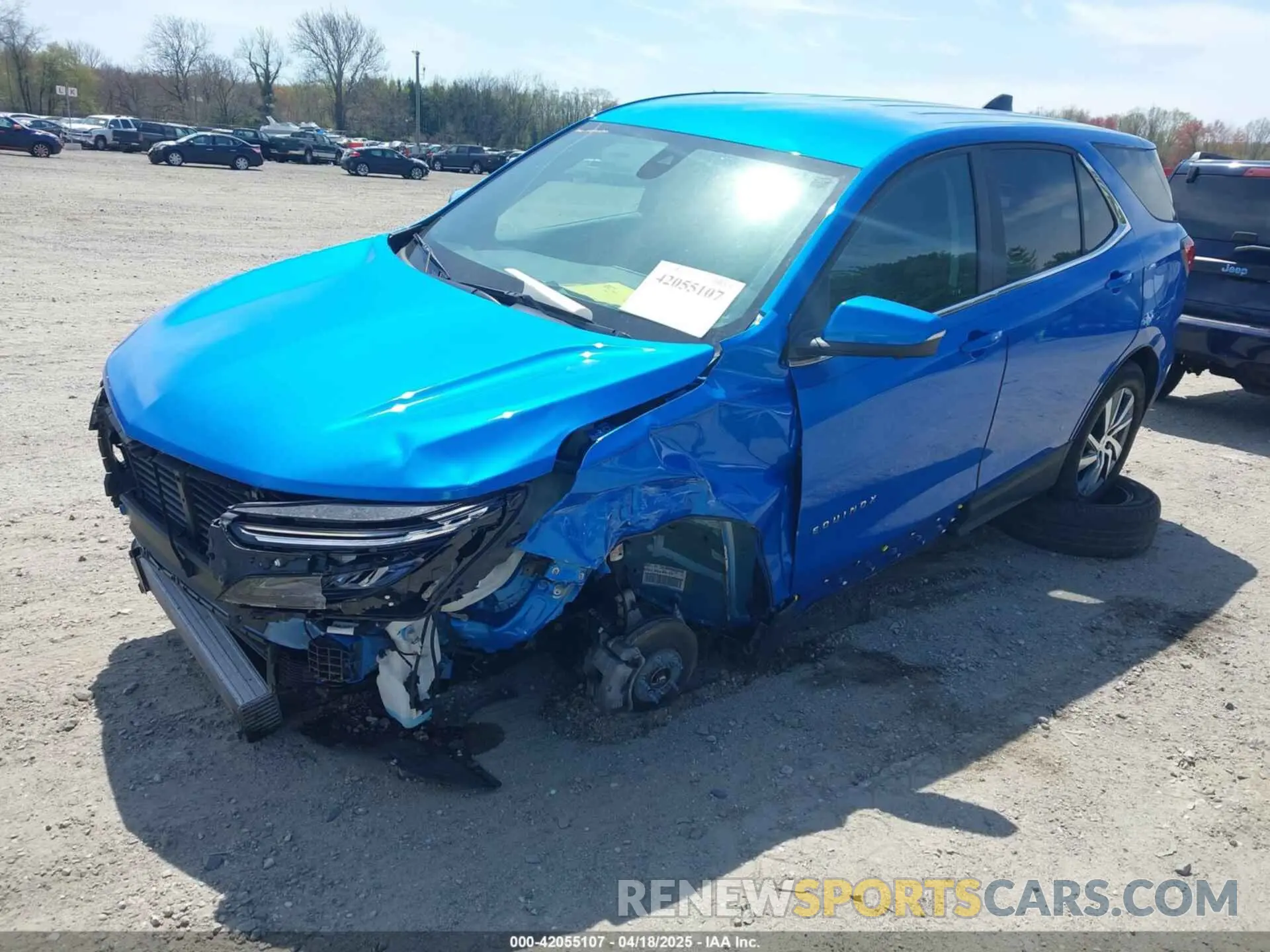 2 Photograph of a damaged car 3GNAXKEG1RS140640 CHEVROLET EQUINOX 2024